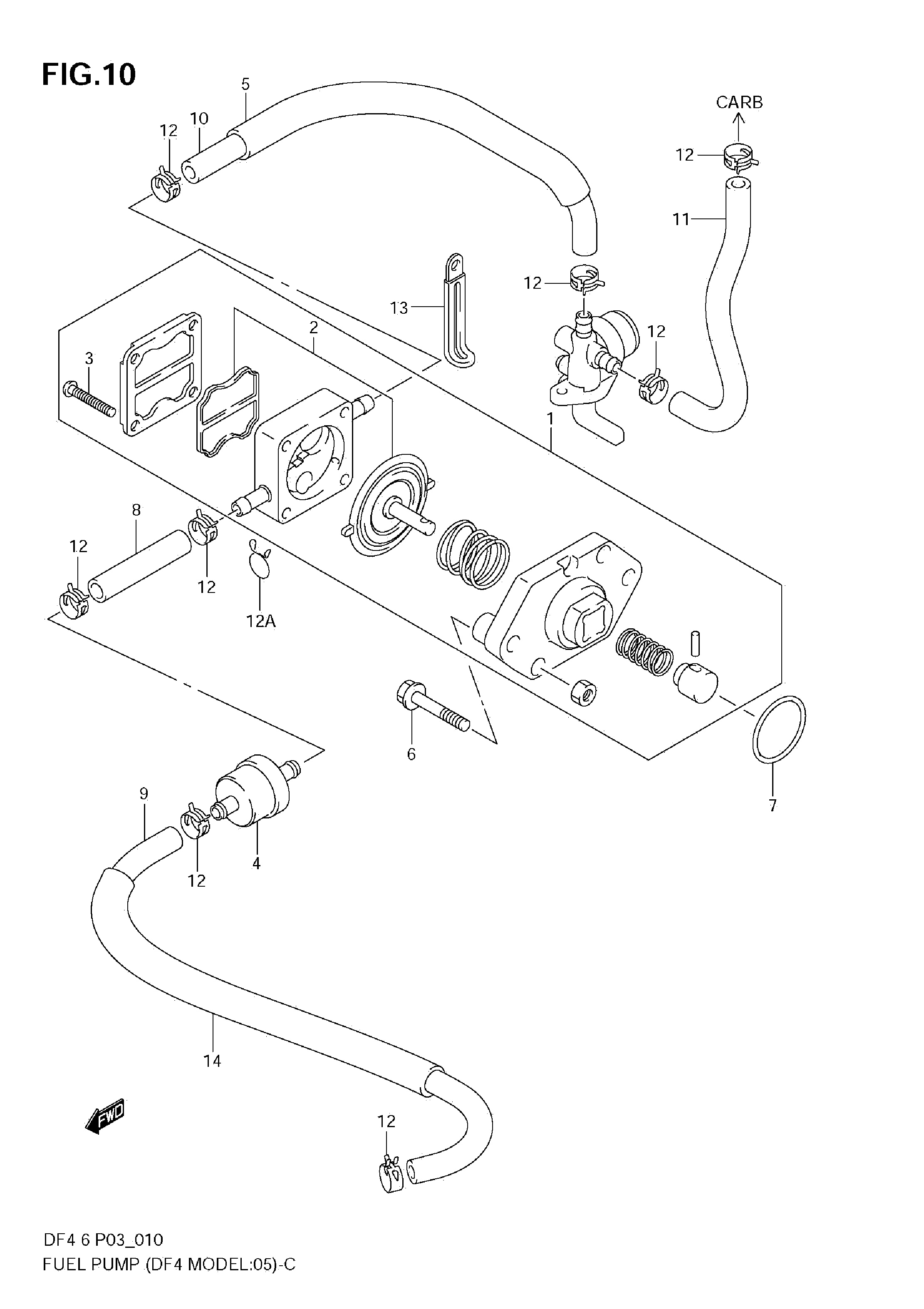 Pompa carburante (DF4 MODEL_05-)
