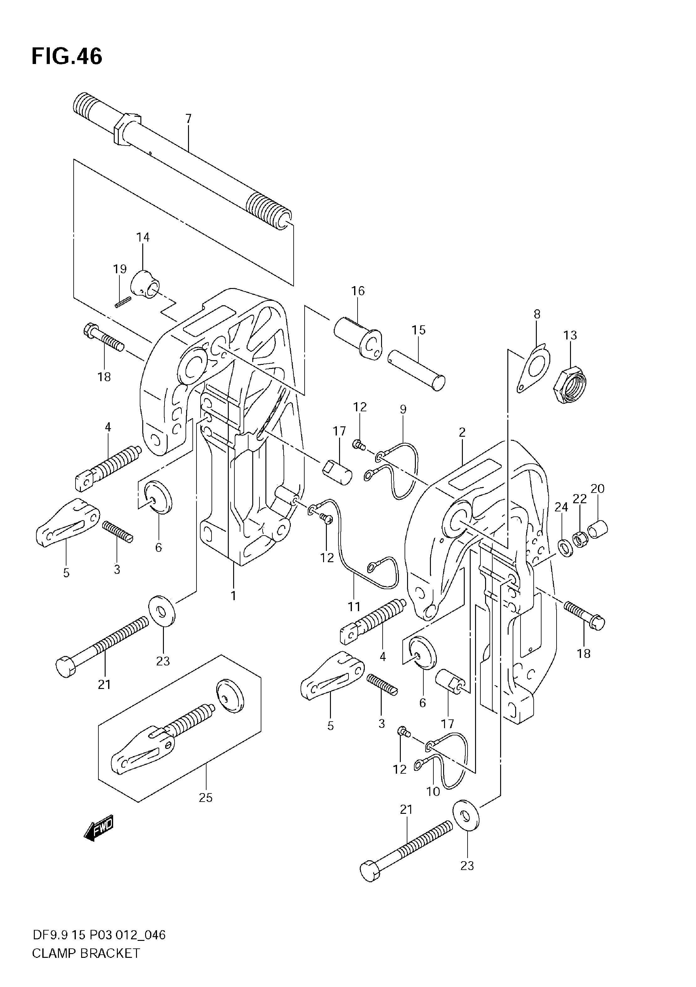 Support de fixation (DF9.9T)