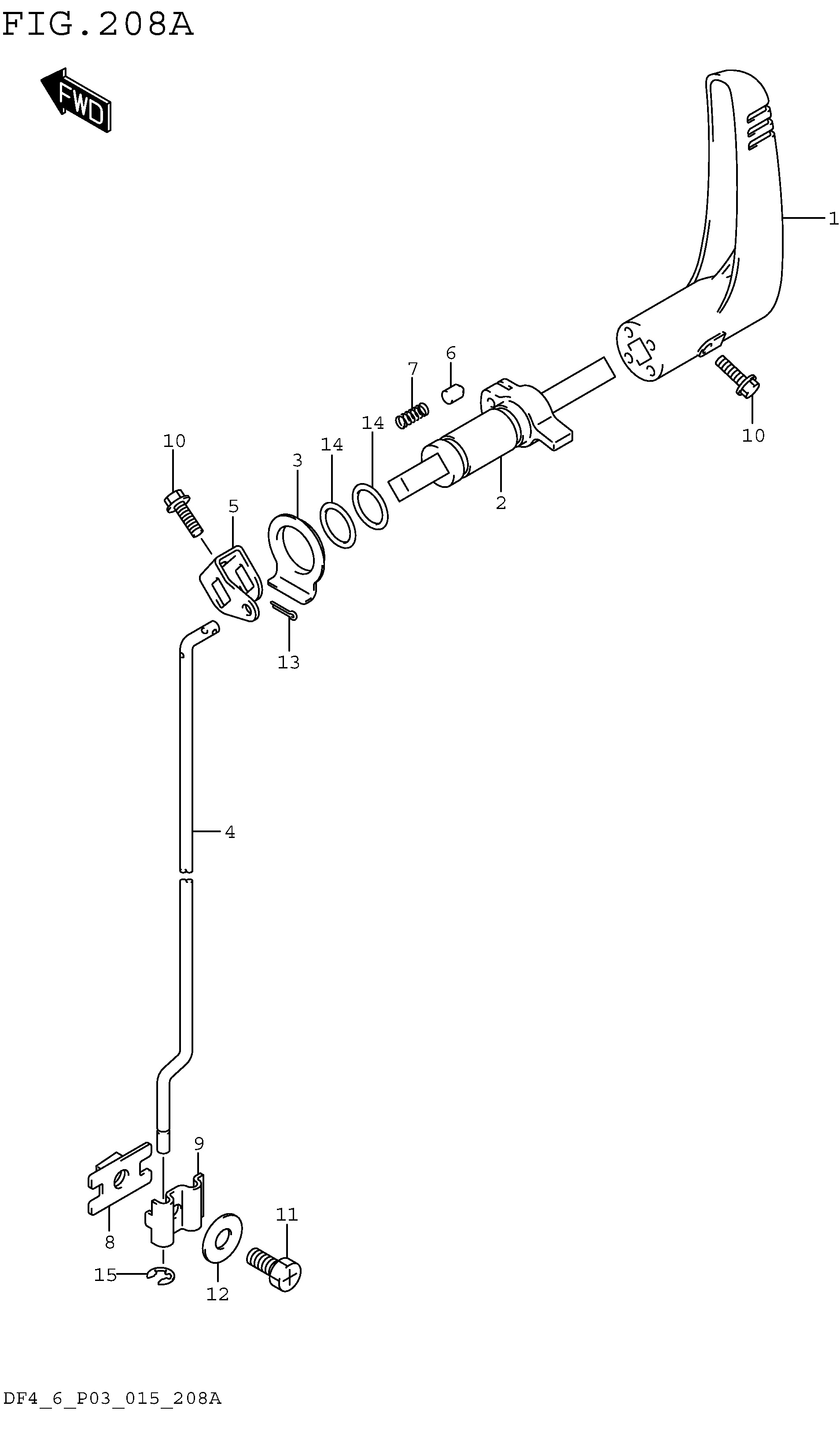 Levier d'inversion