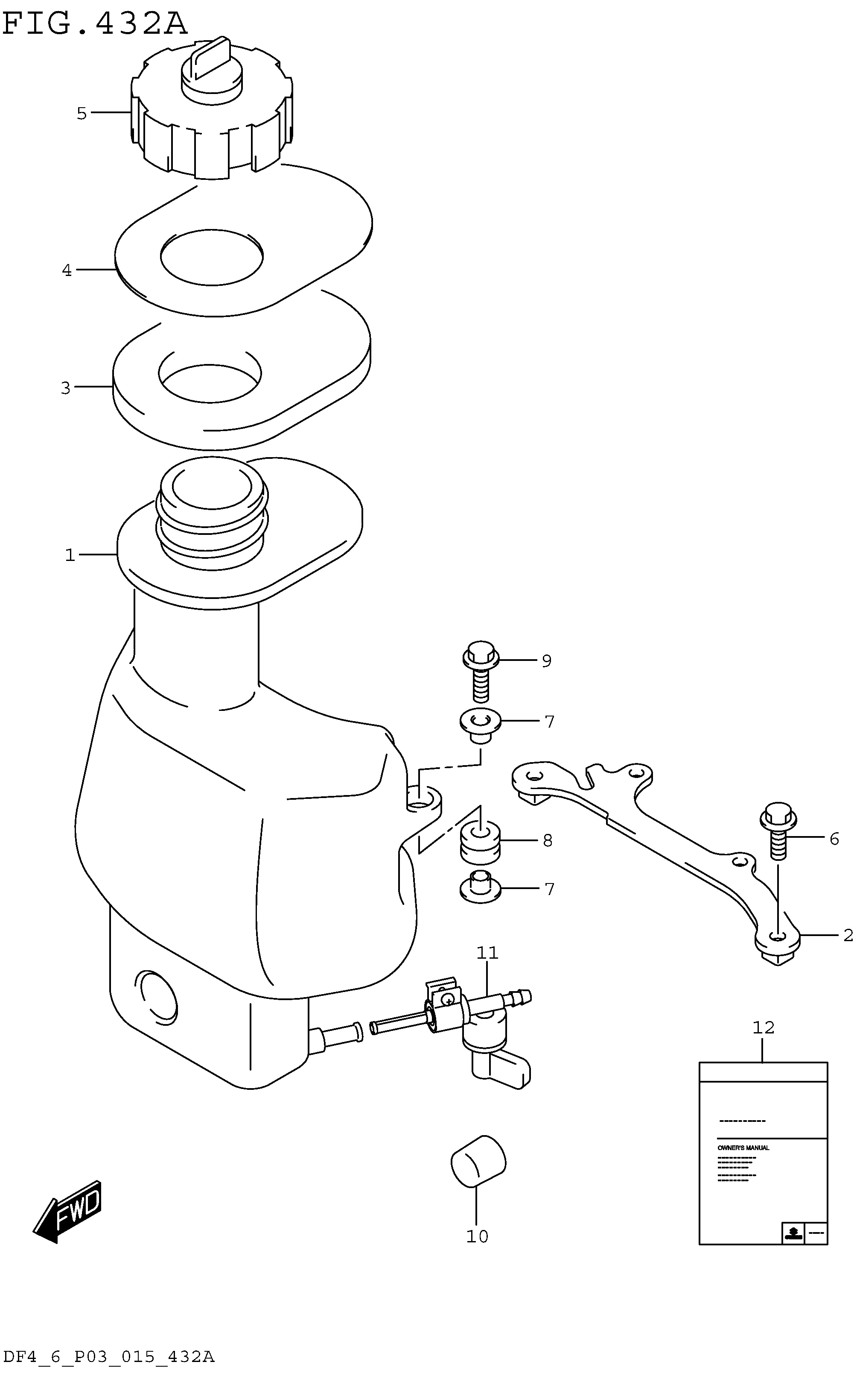 Réservoir de carburant (DF4 P03)