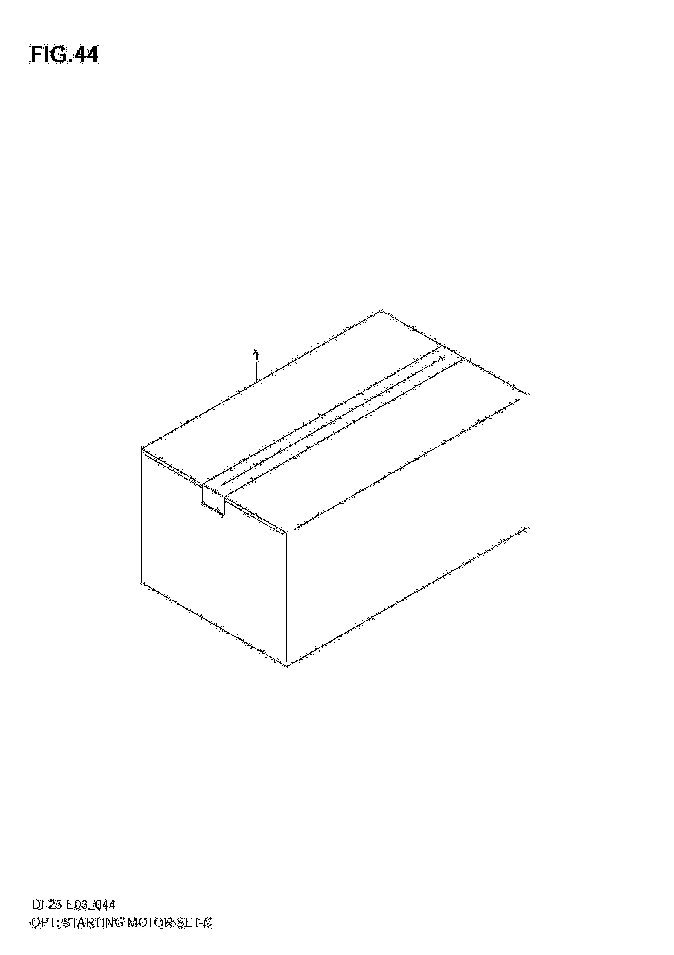 OPT DÉMARREUR MOTEUR