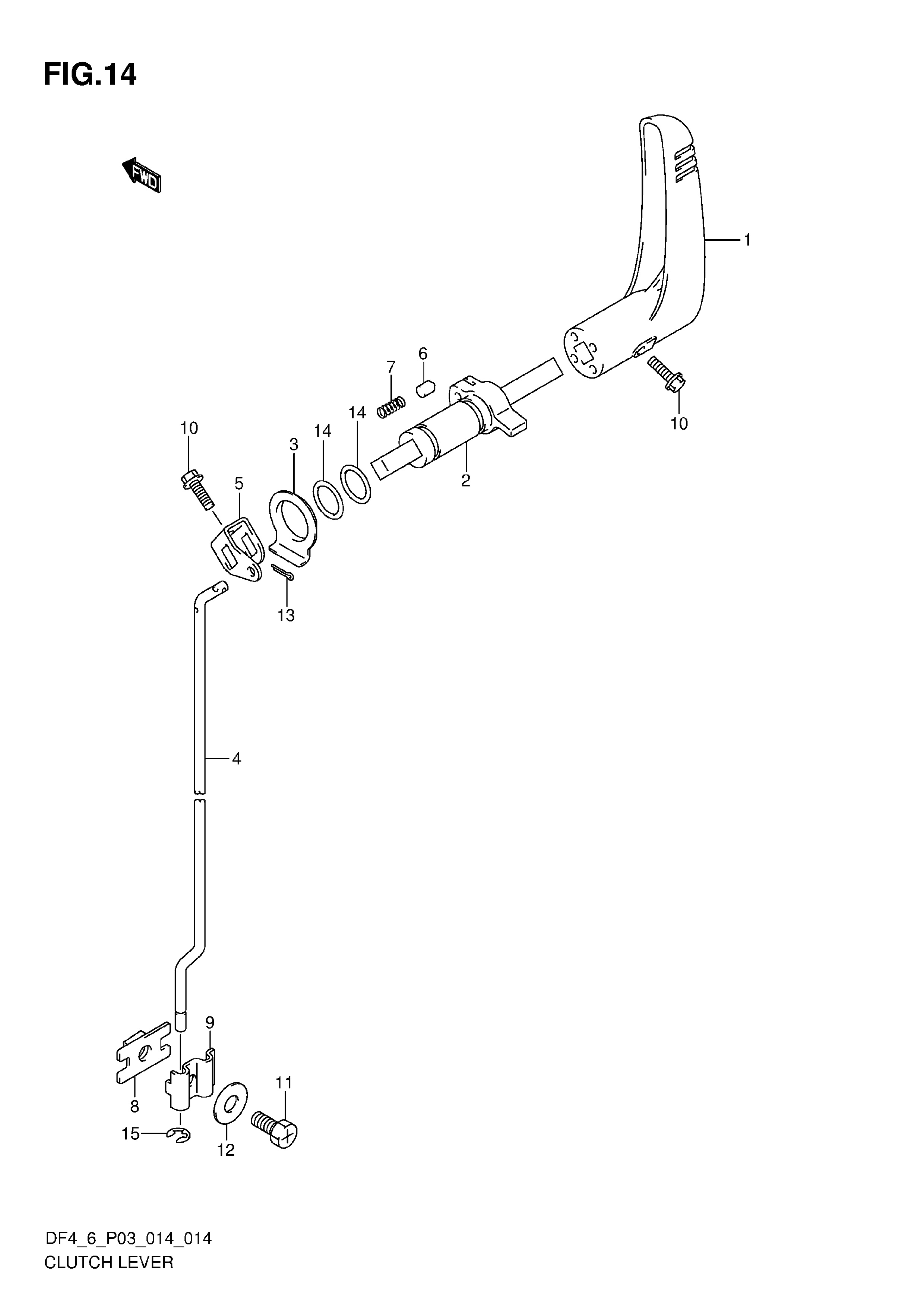 Levier d'inversion