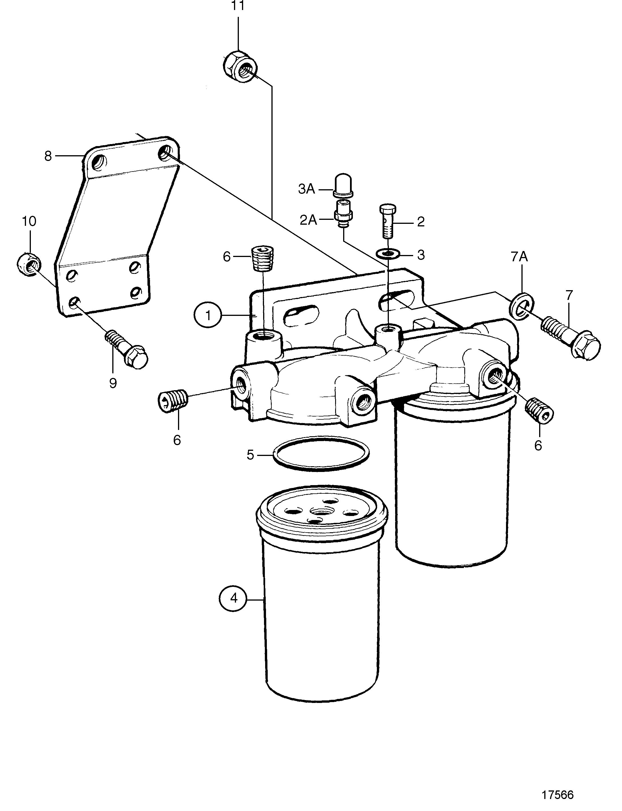Filtre de combustible