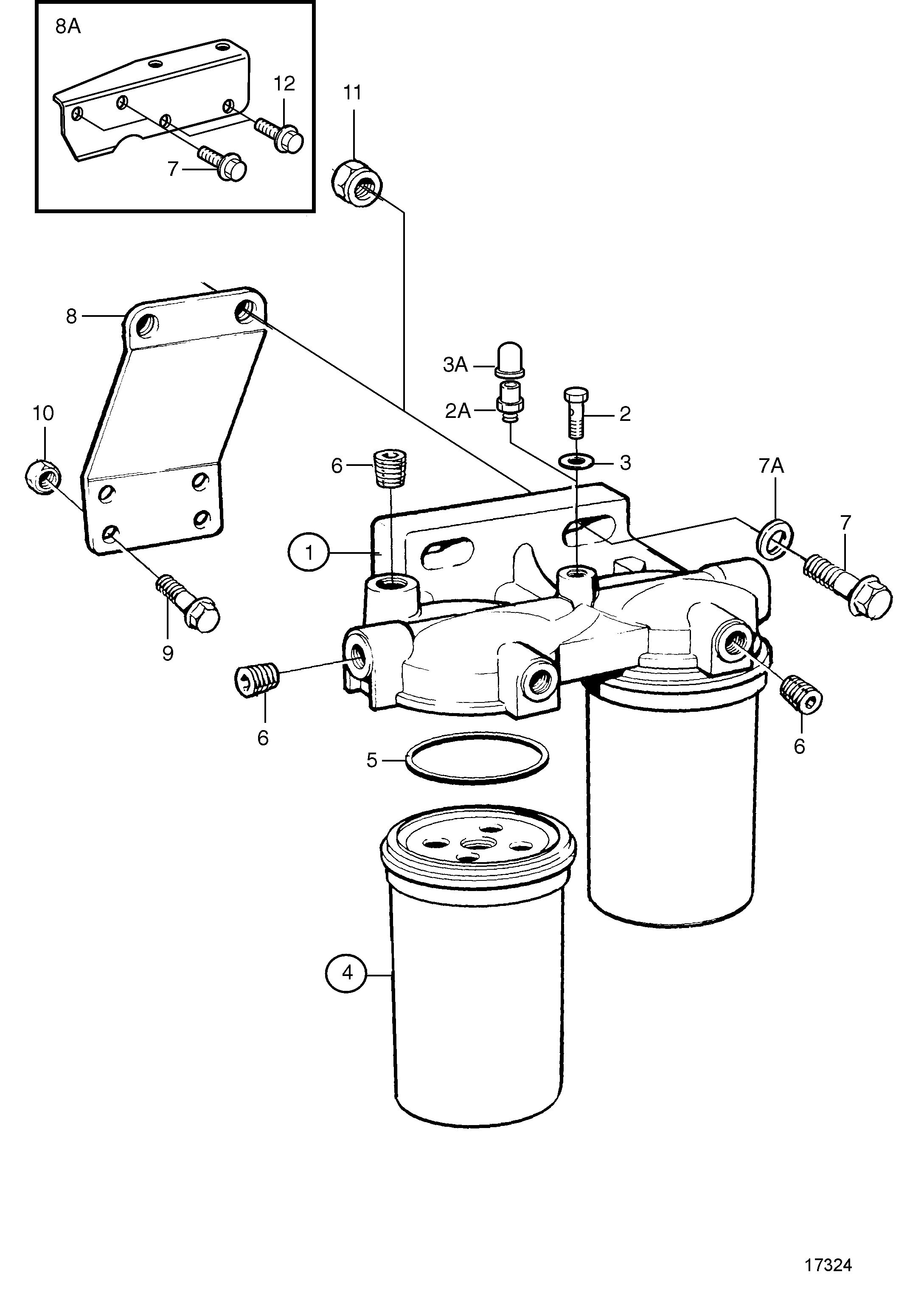 Filtre de combustible