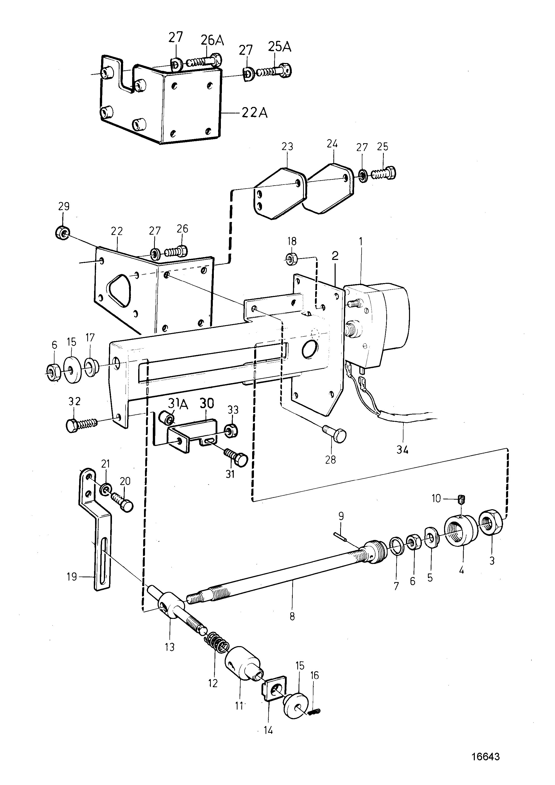 Moteur de commande de la vitesse