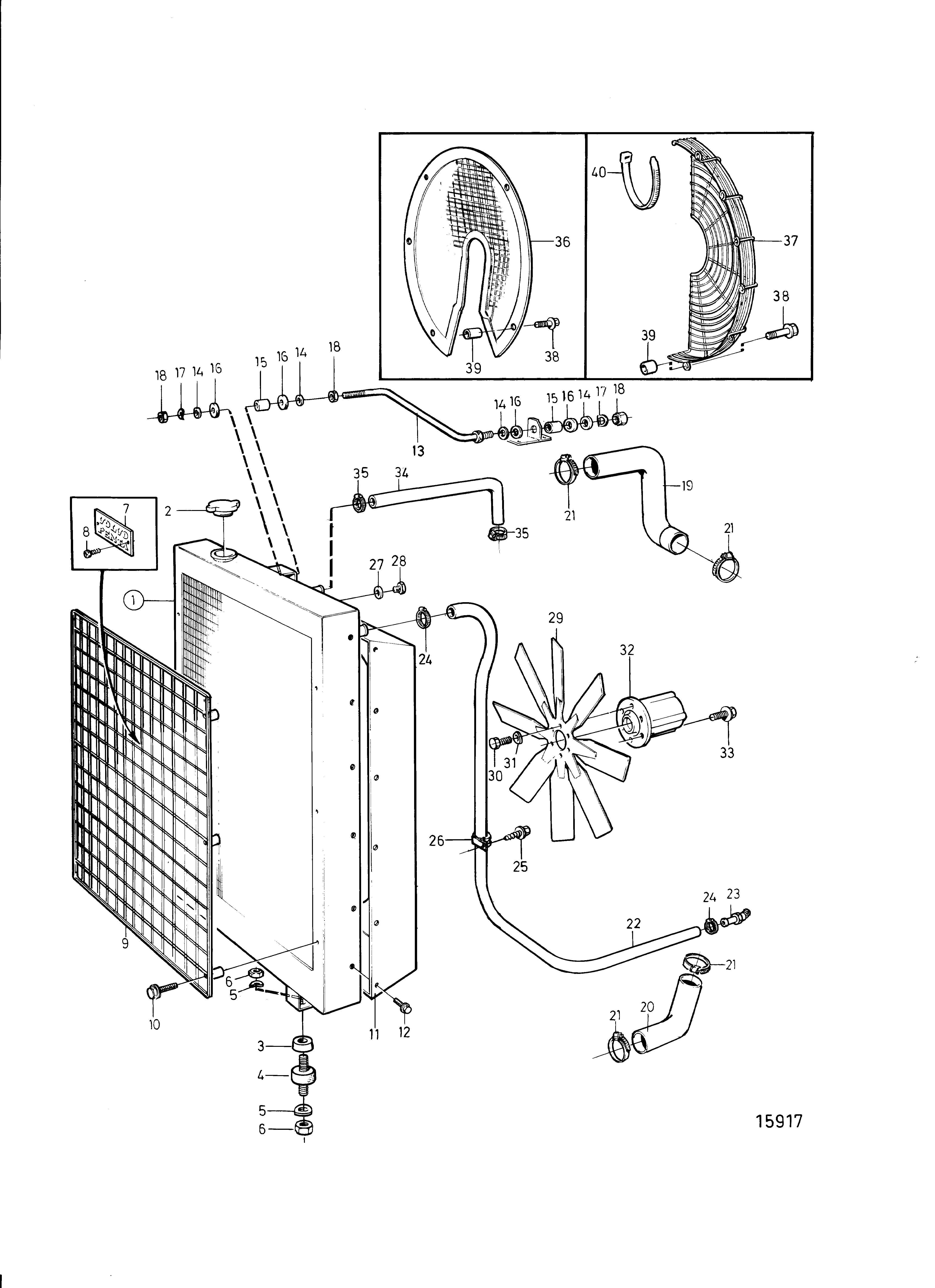 Radiateur et ventilateur, SN-2120211549