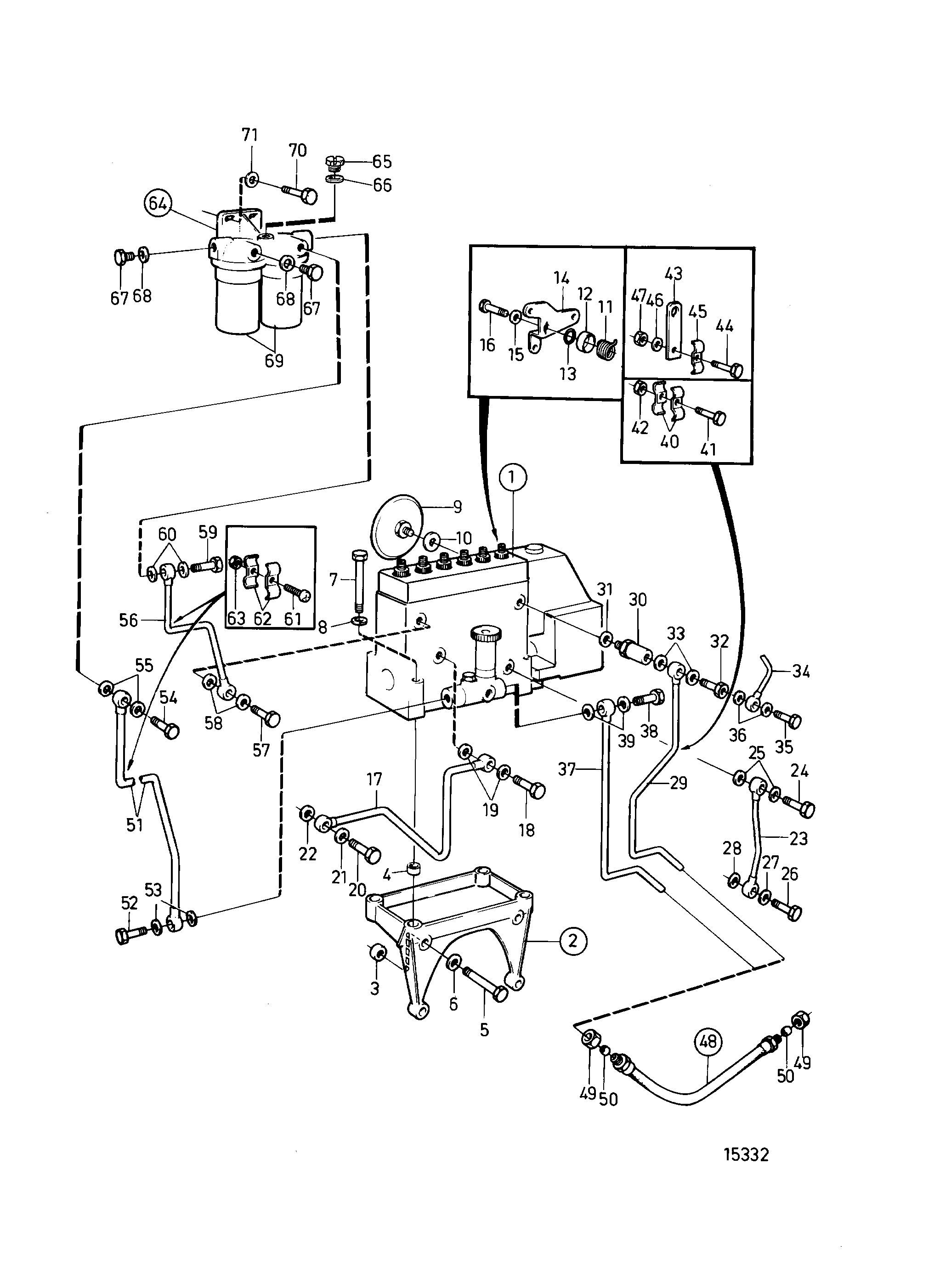 Pompe d’injection de carburant et filtre à carburant