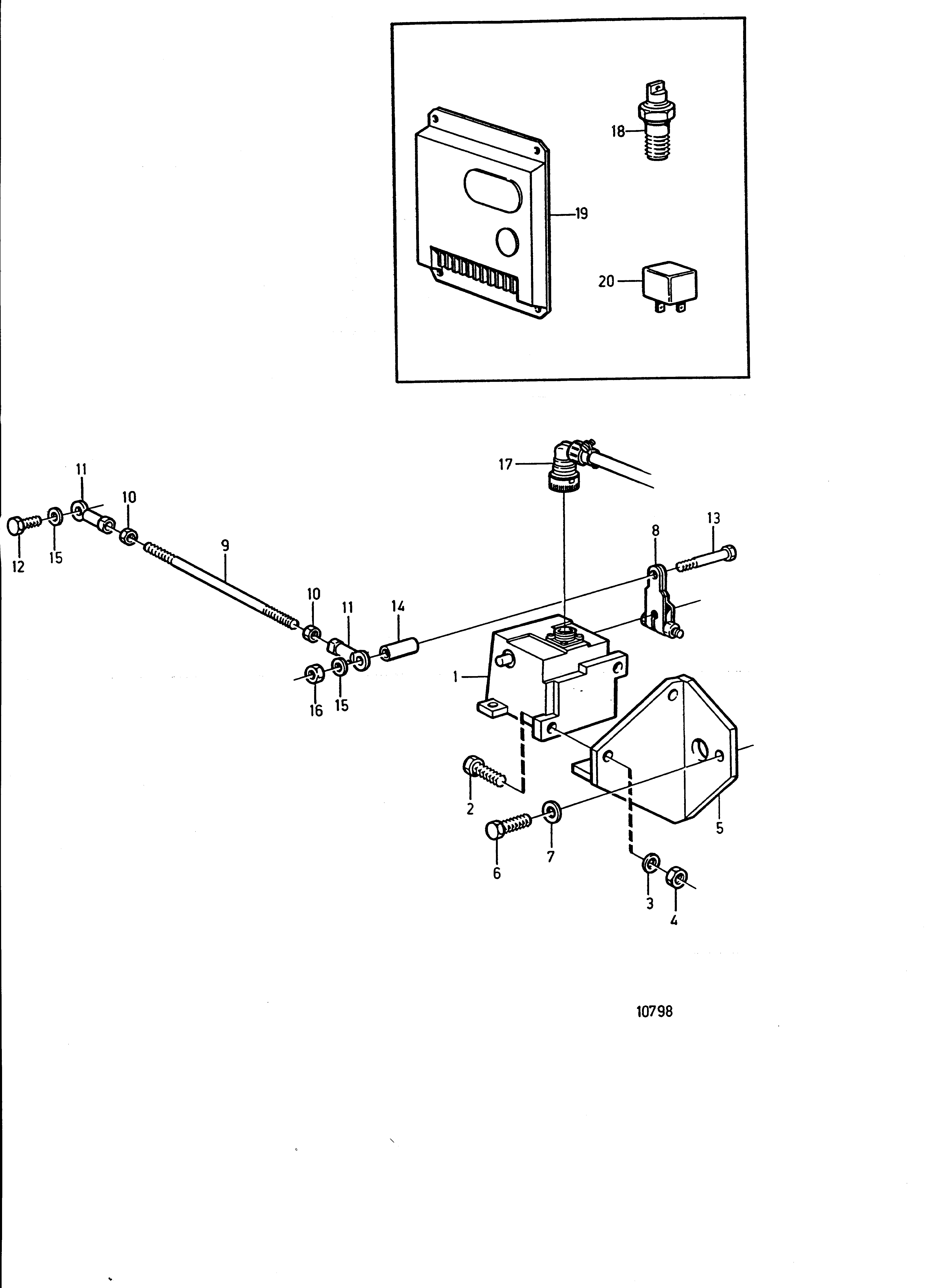 Commande électronique de la vitesse
