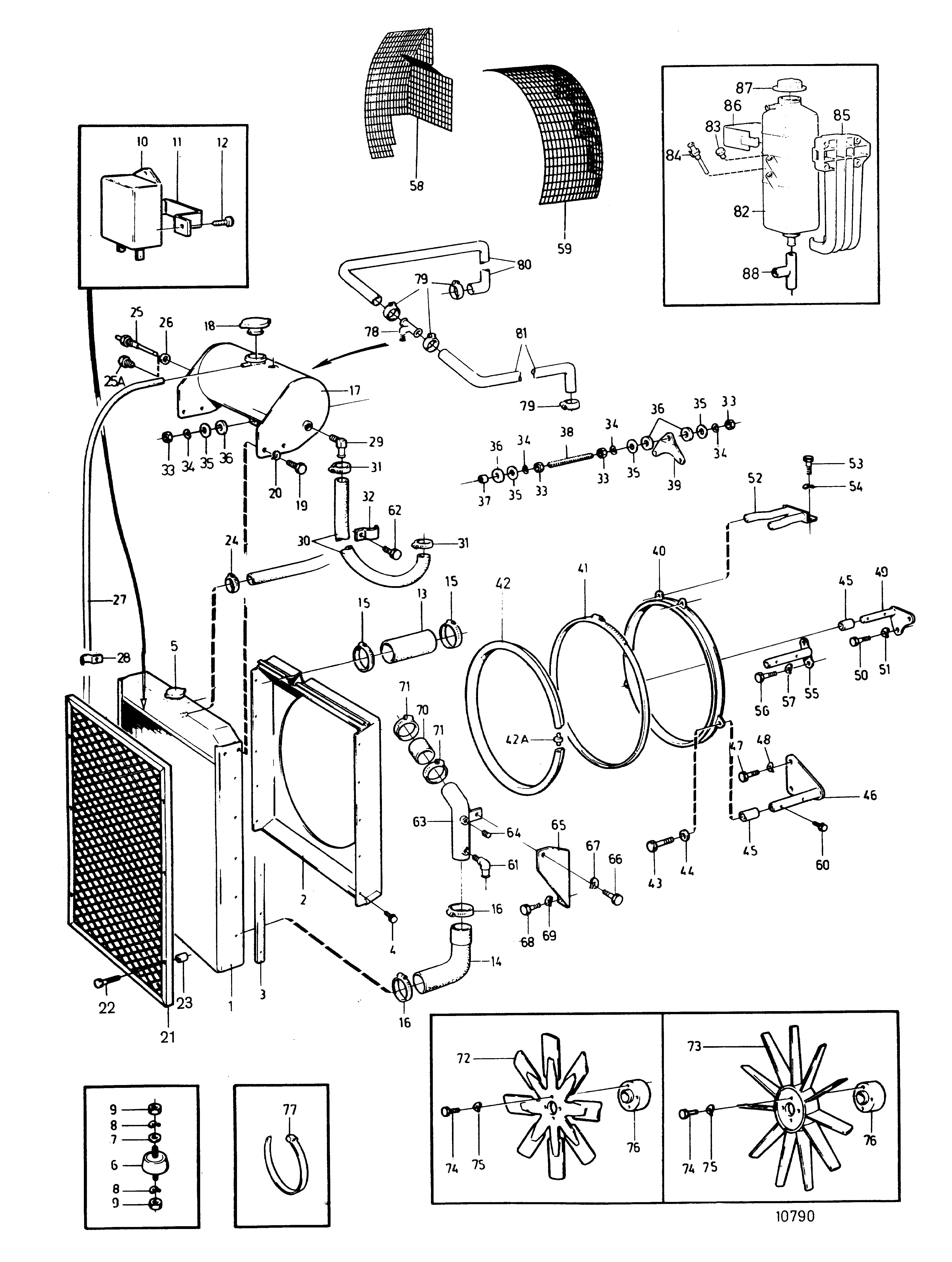 Composants de radiateur et d’installation 35CG