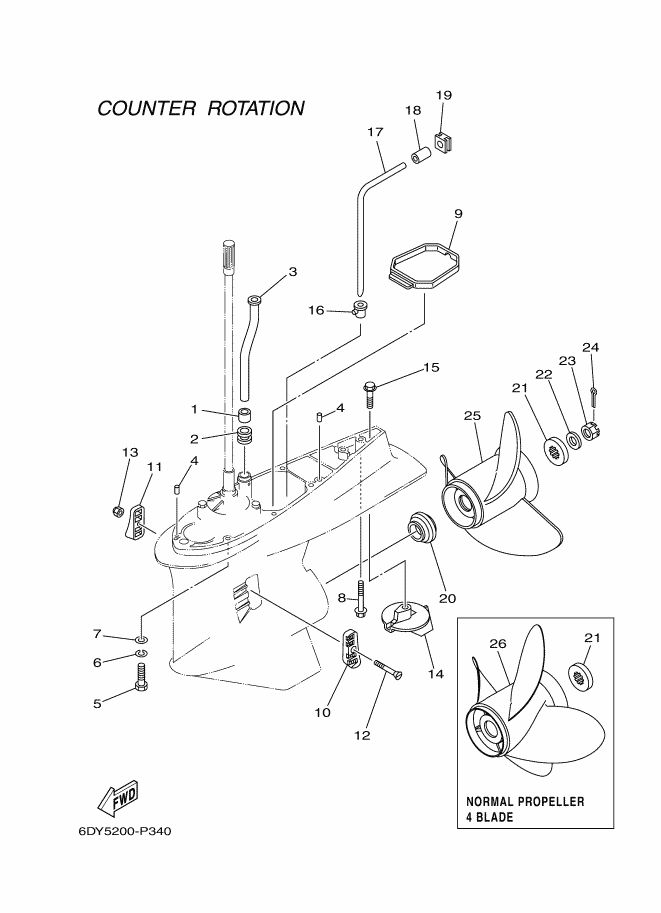 BOITIER D'HELICE TRANSMISSION4