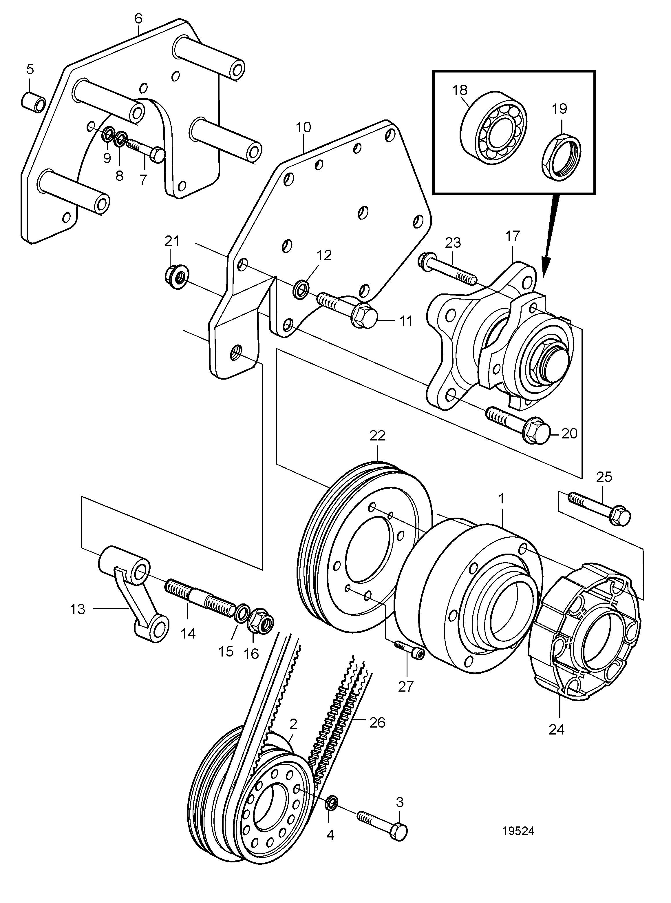 Système d’entraînement de ventilateur