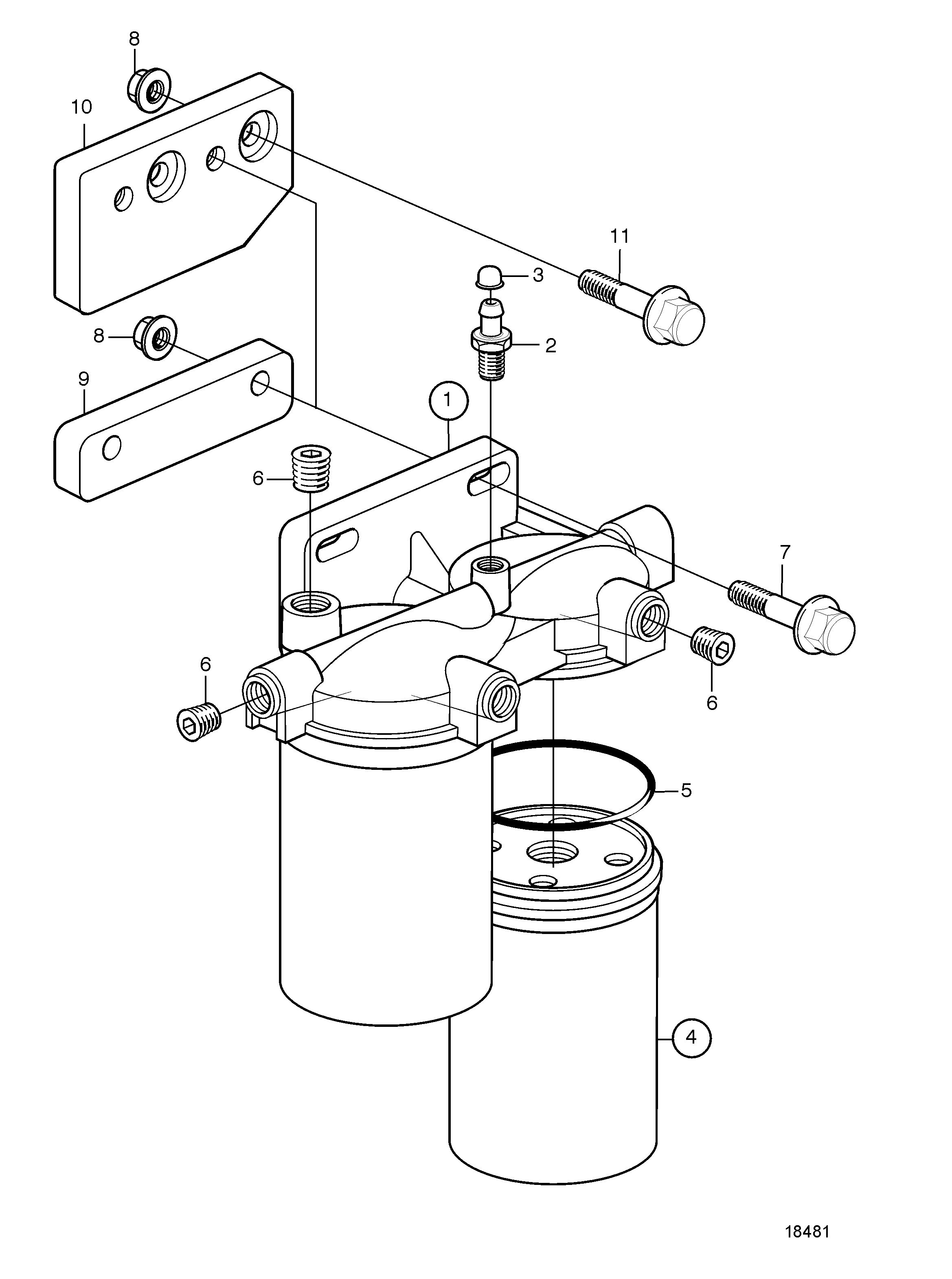 Filtre de combustible