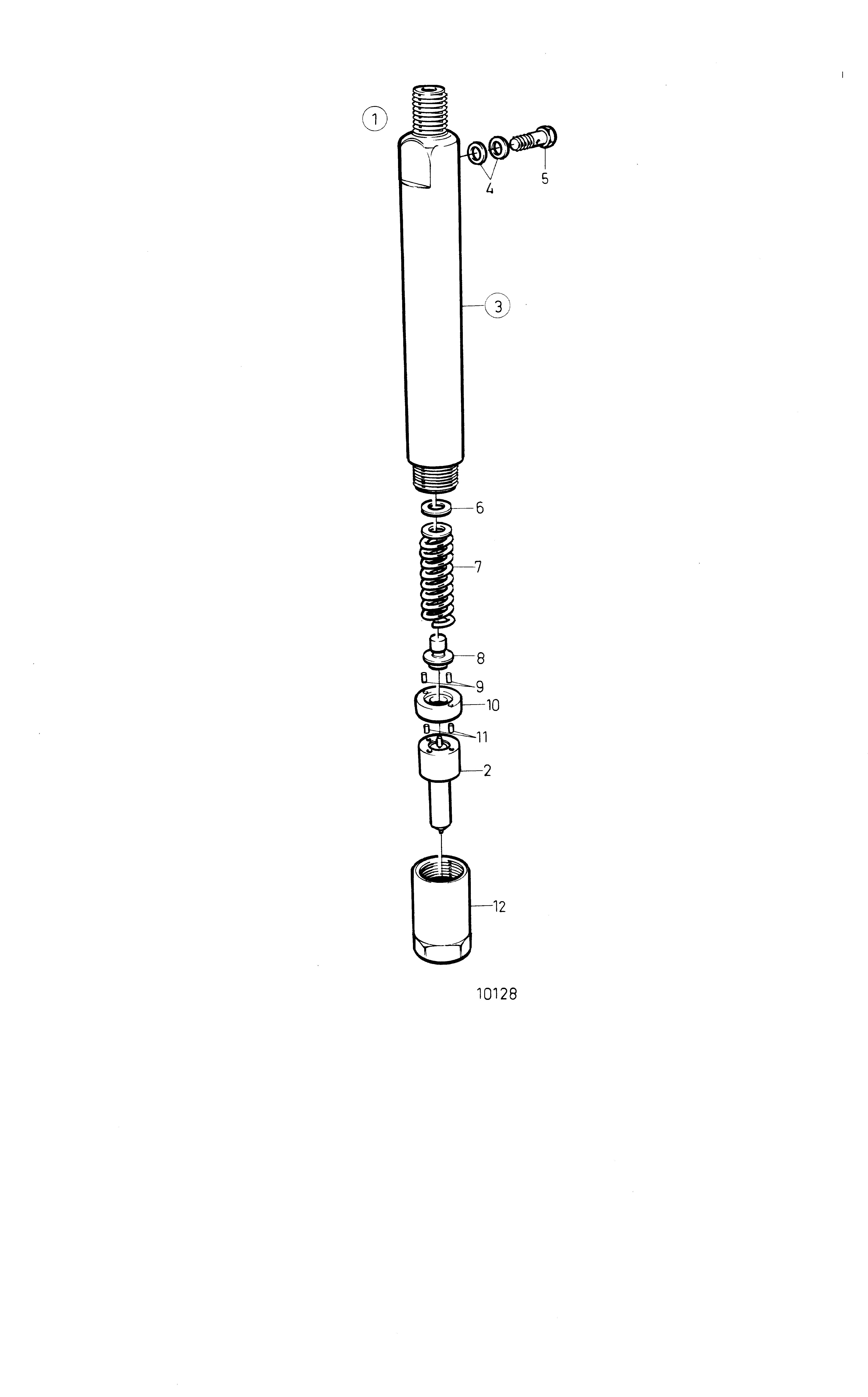 Injecteur de carburant, Composants