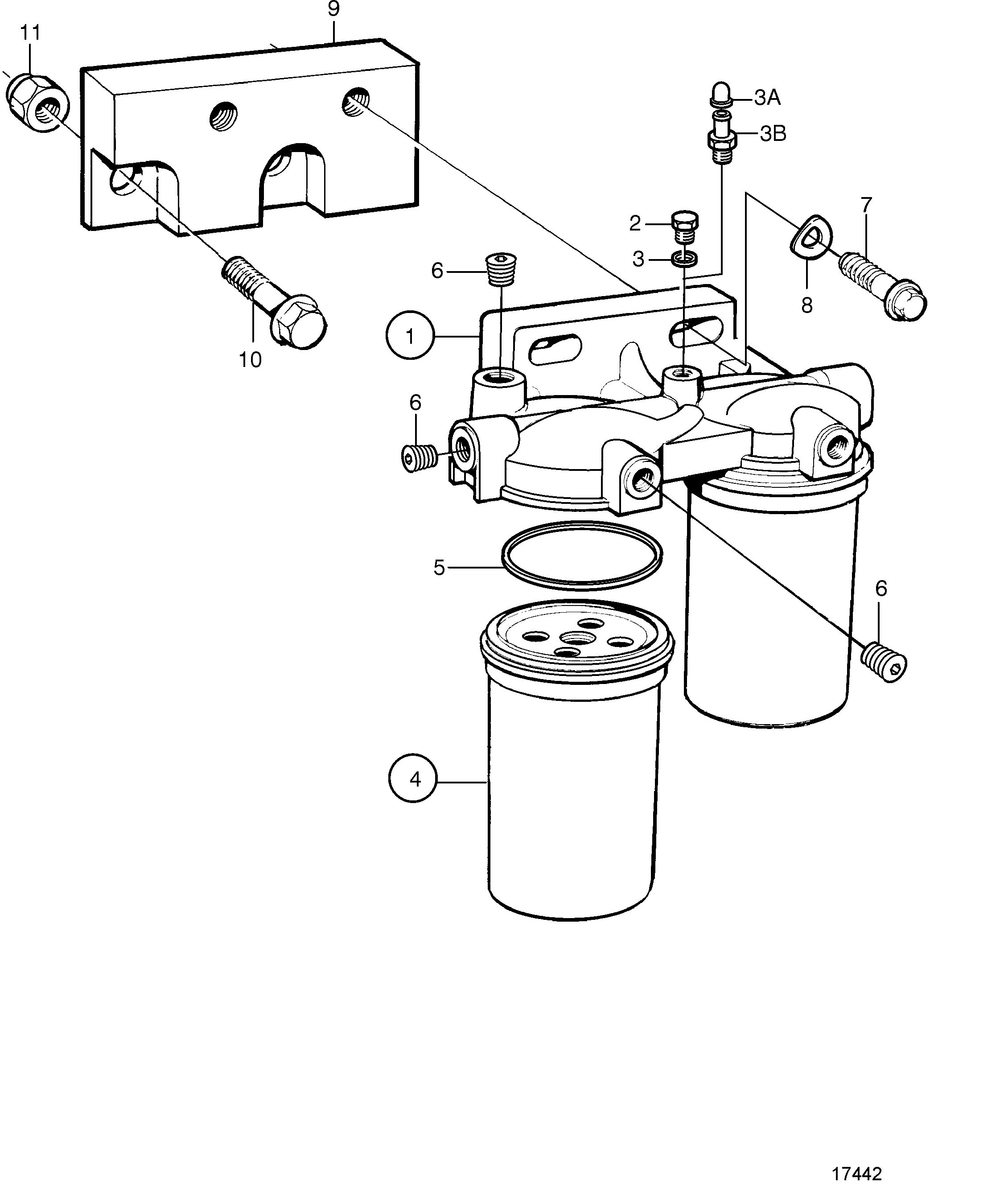 Filtre de combustible