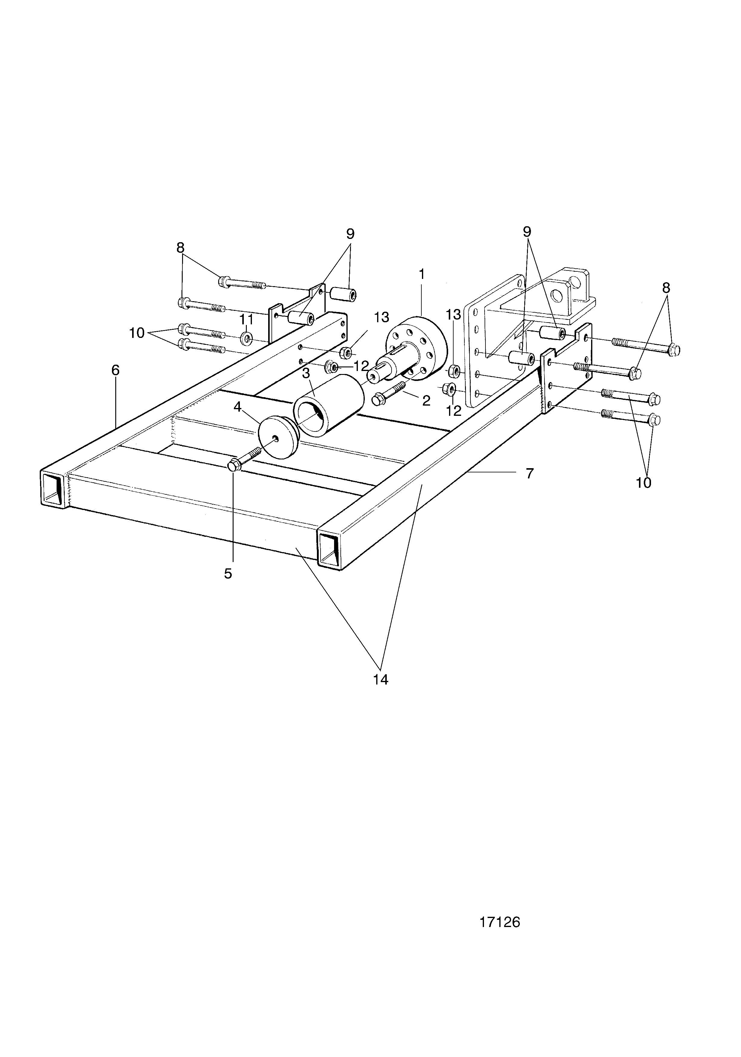 Power take-off and universal support