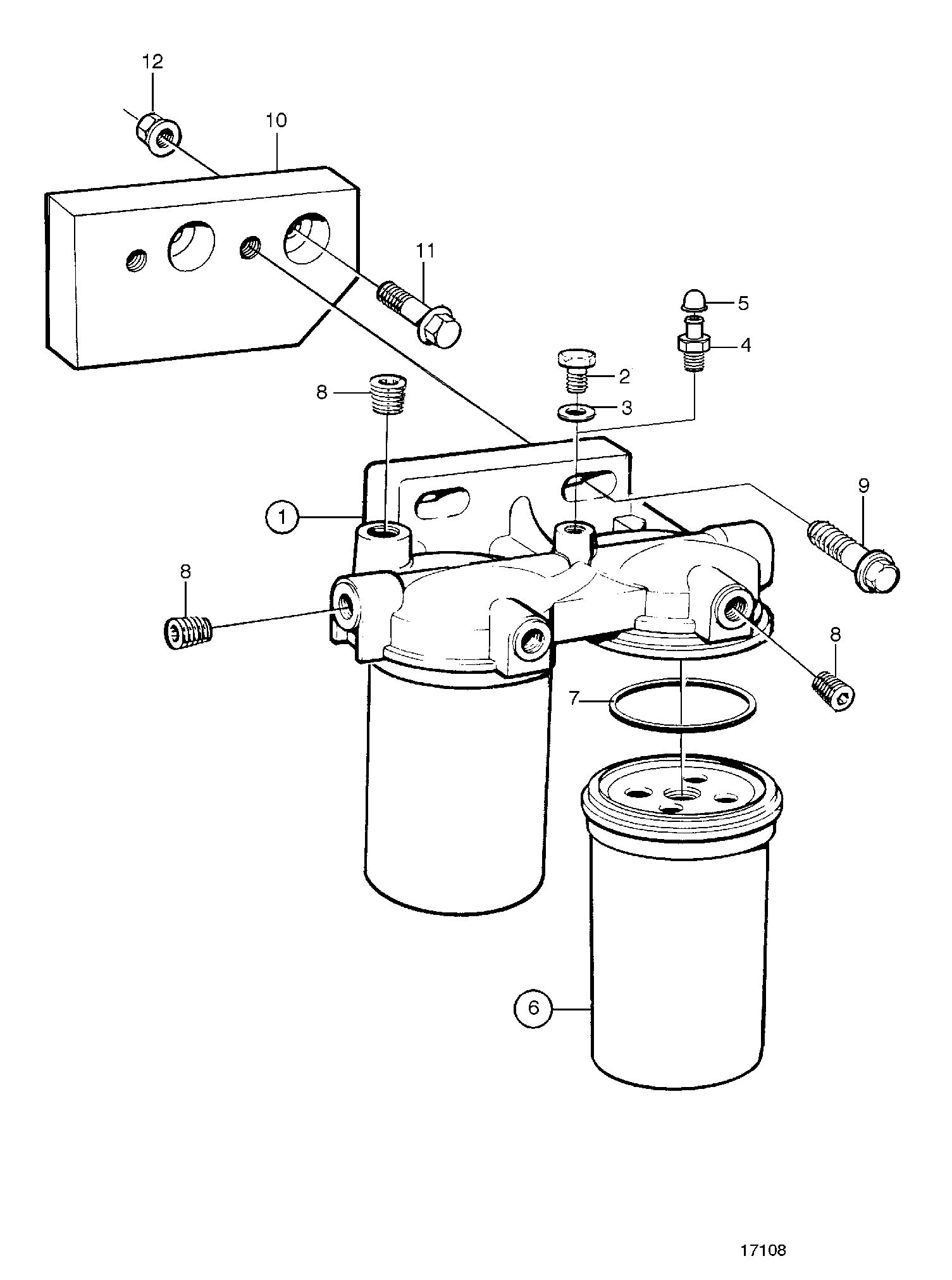 Filtre de combustible