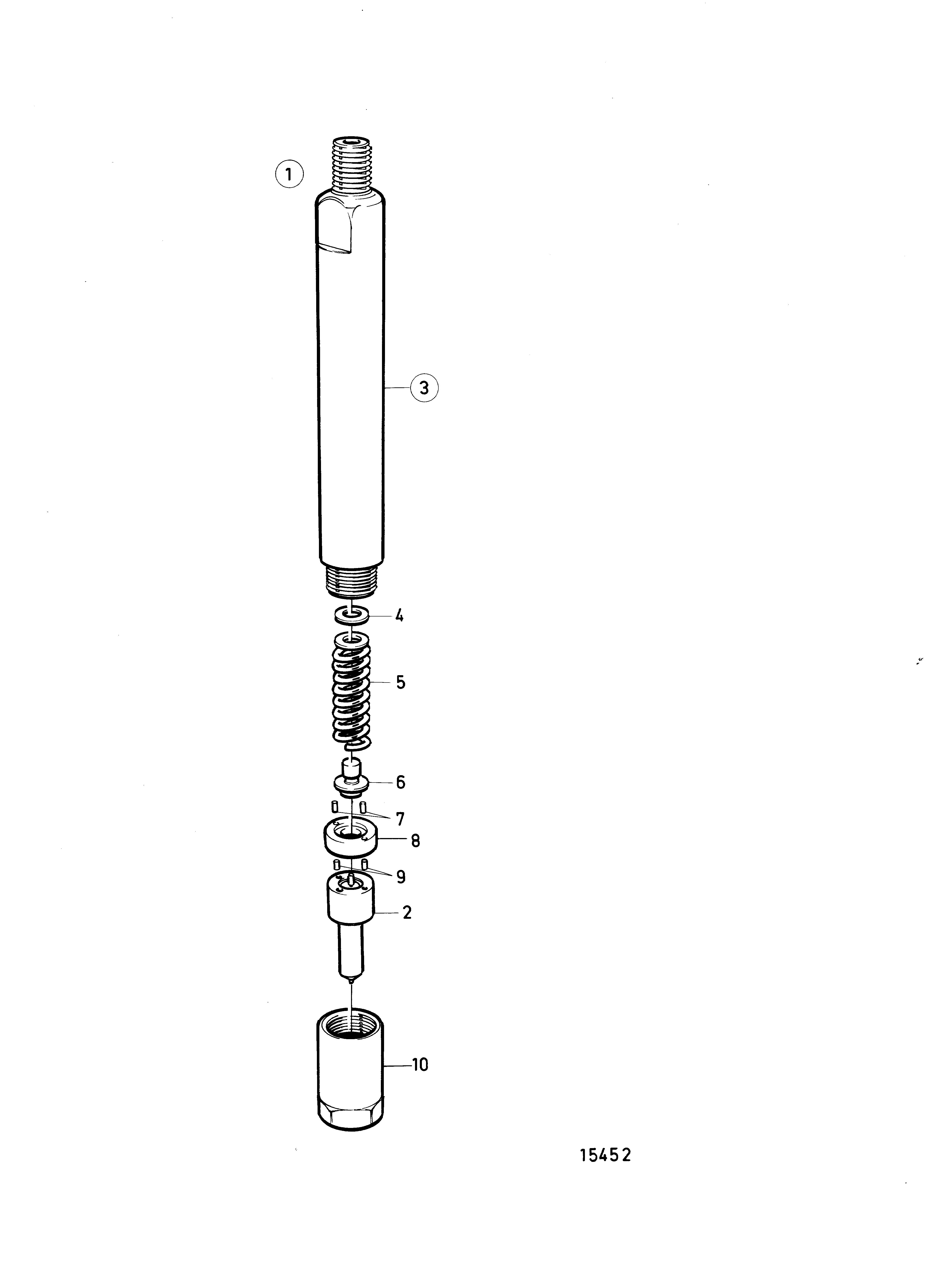 Injecteur de carburant, Composants