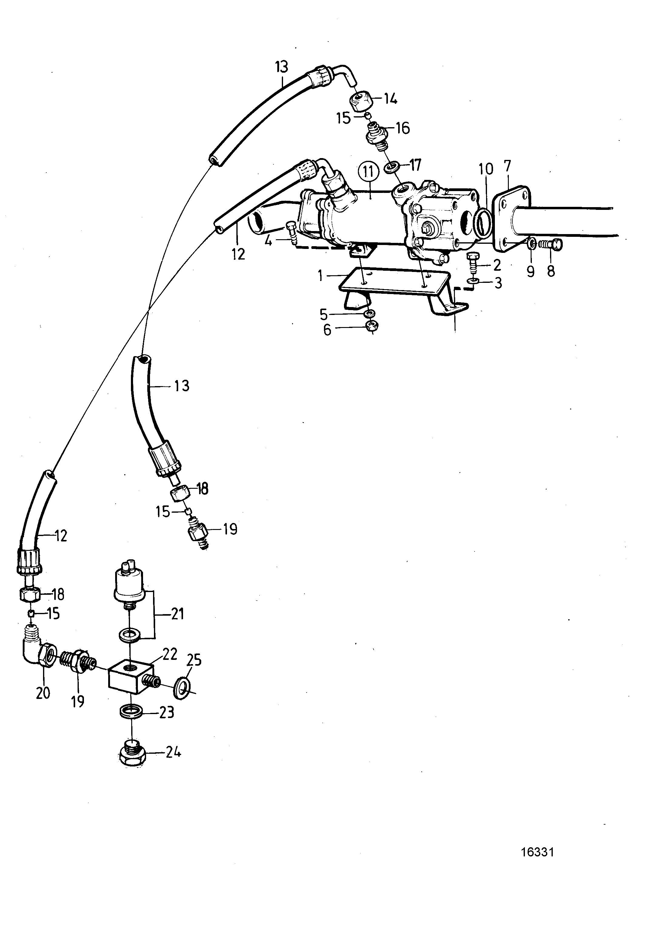 Refroidisseur d’huile pour IRM 220A1
