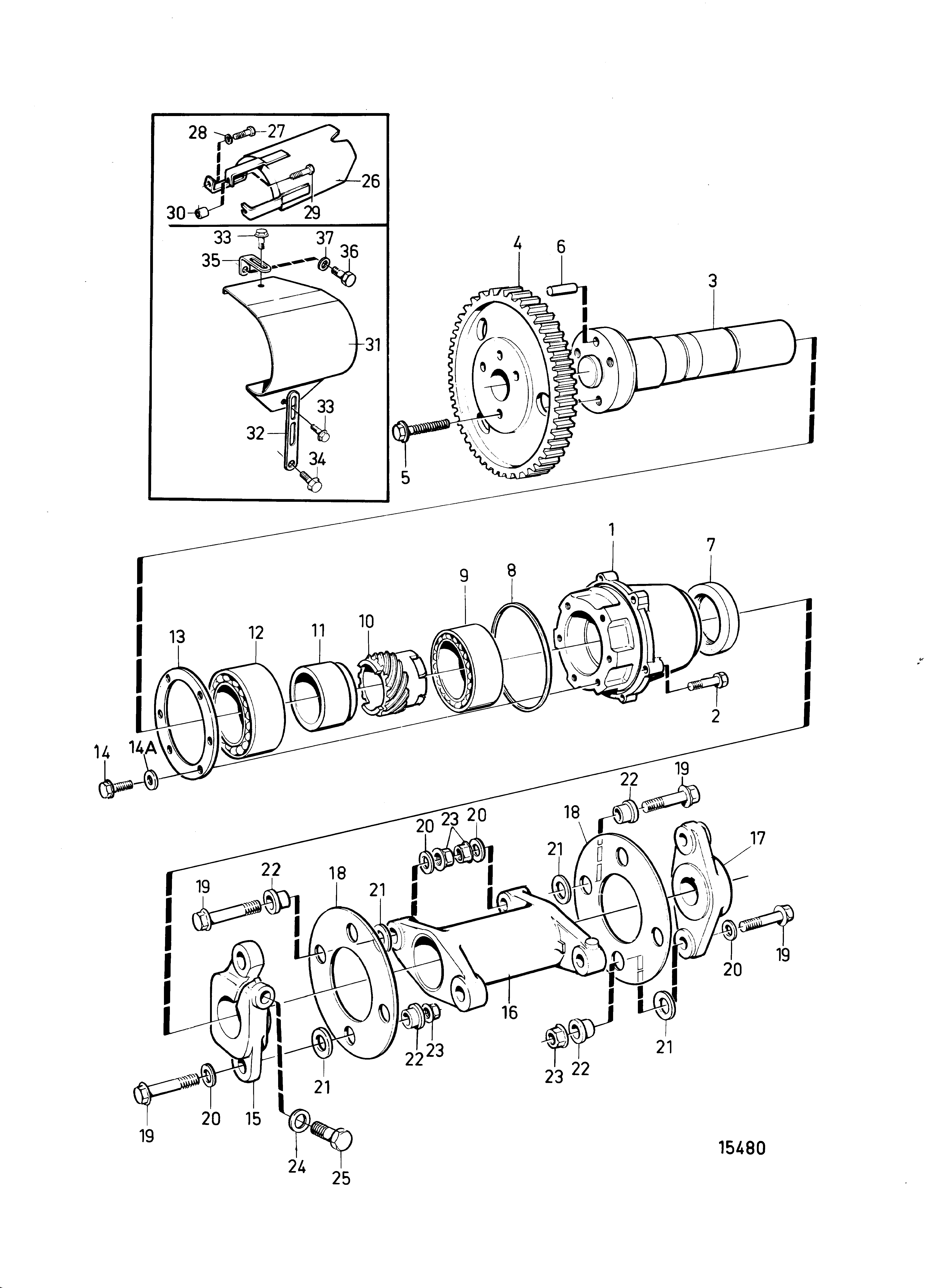Accouplement pour pompe d’injection de carburant avec capot