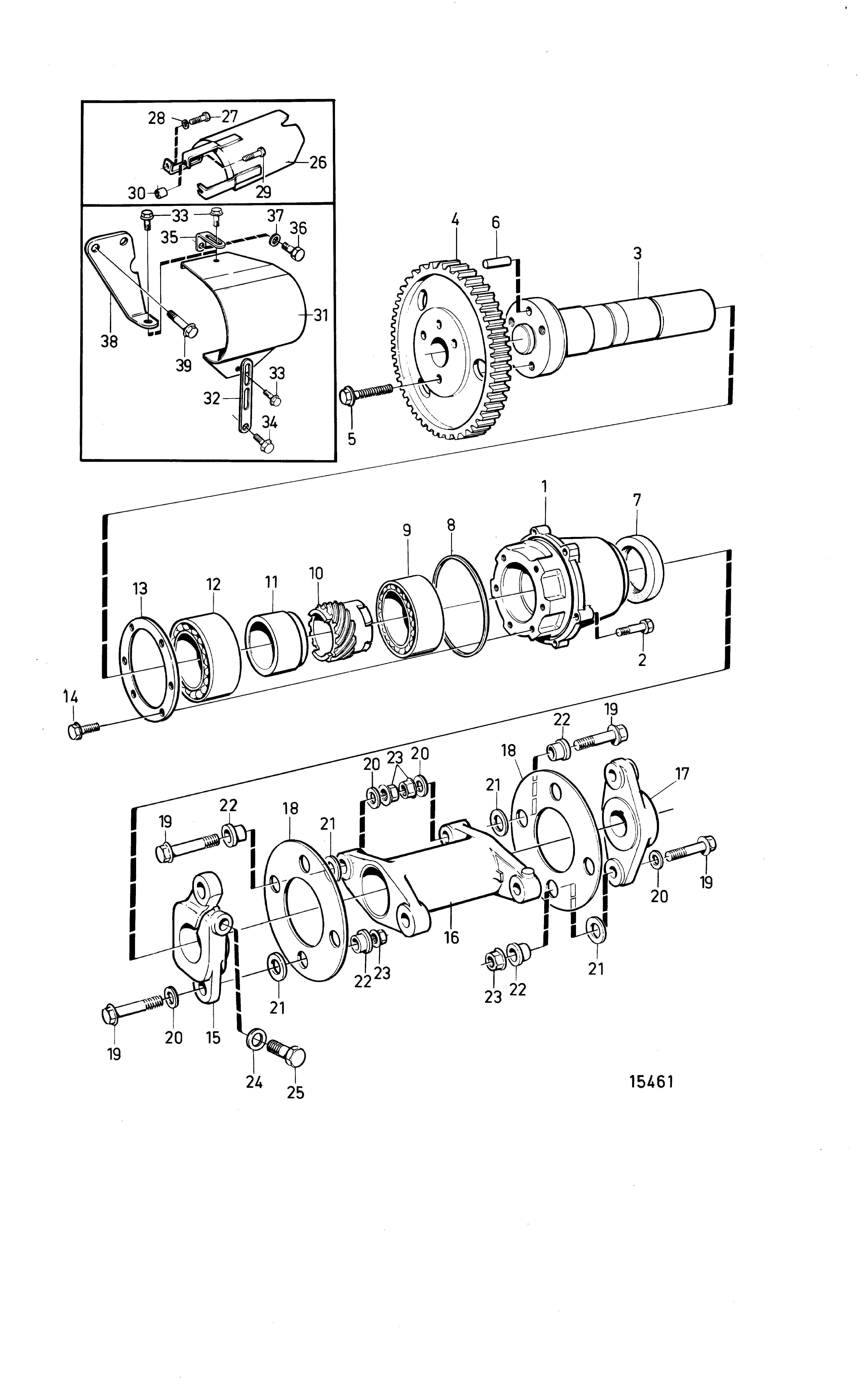 Accouplement pour pompe d’injection de carburant avec capot