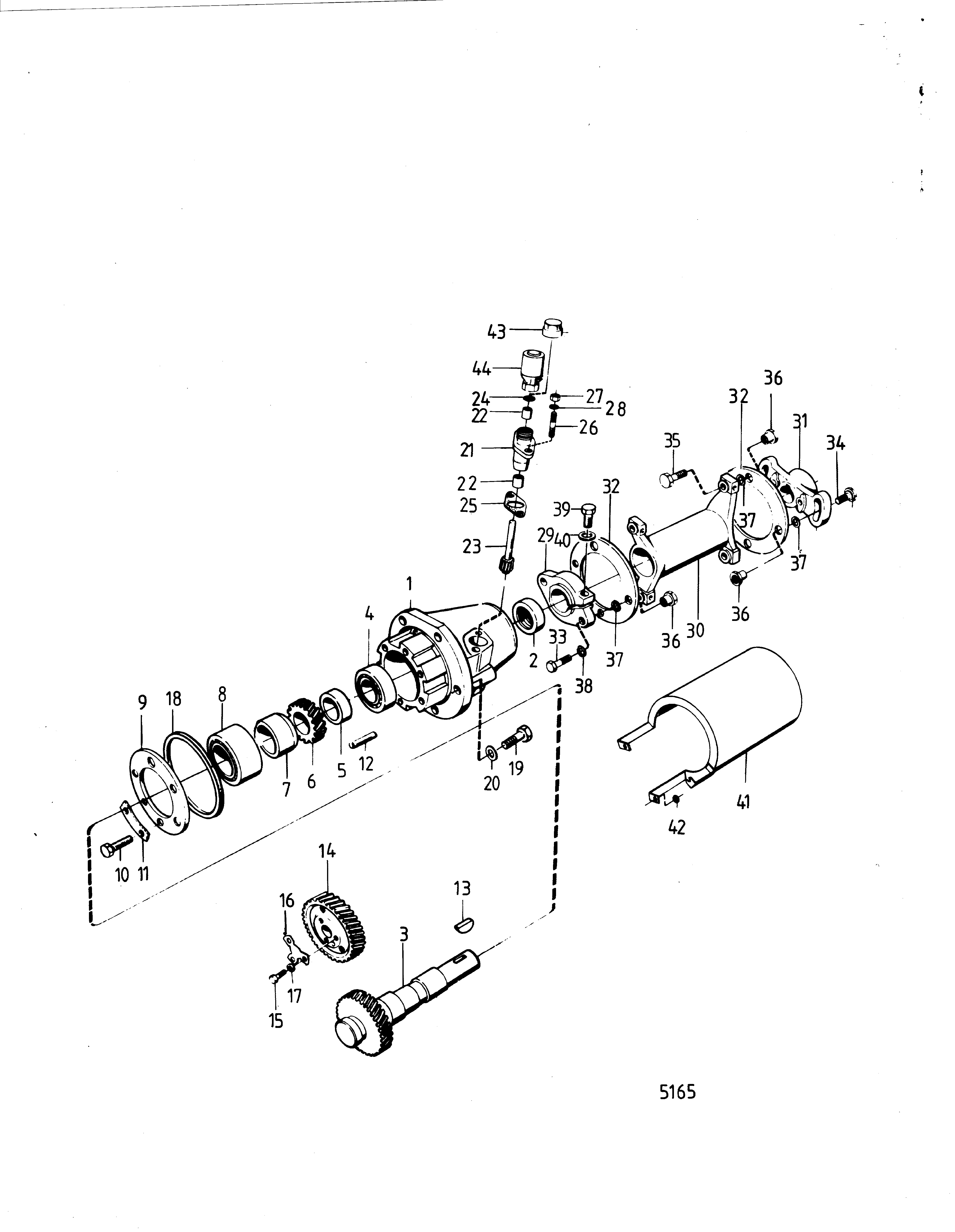 Dispositif d’entraînement, pompe d’injection de carburant