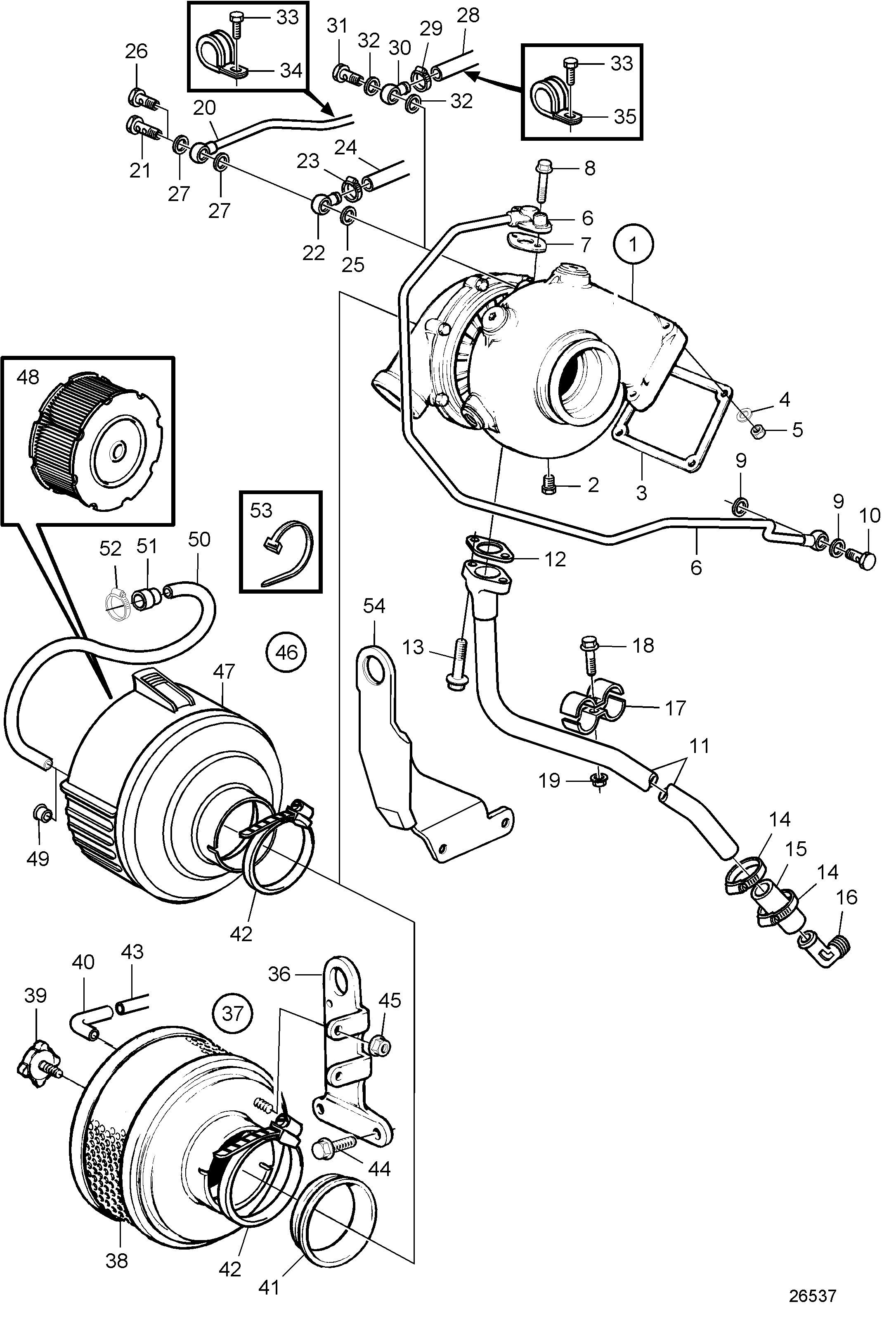 Turbocompresseur et filtre à air