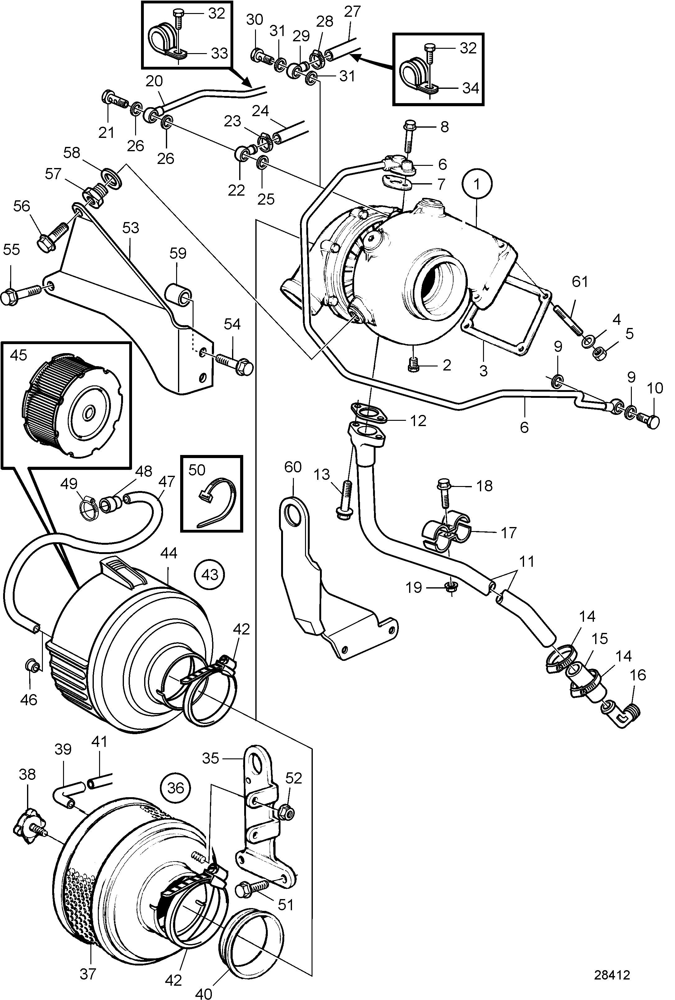 Turbocompresseur et filtre à air