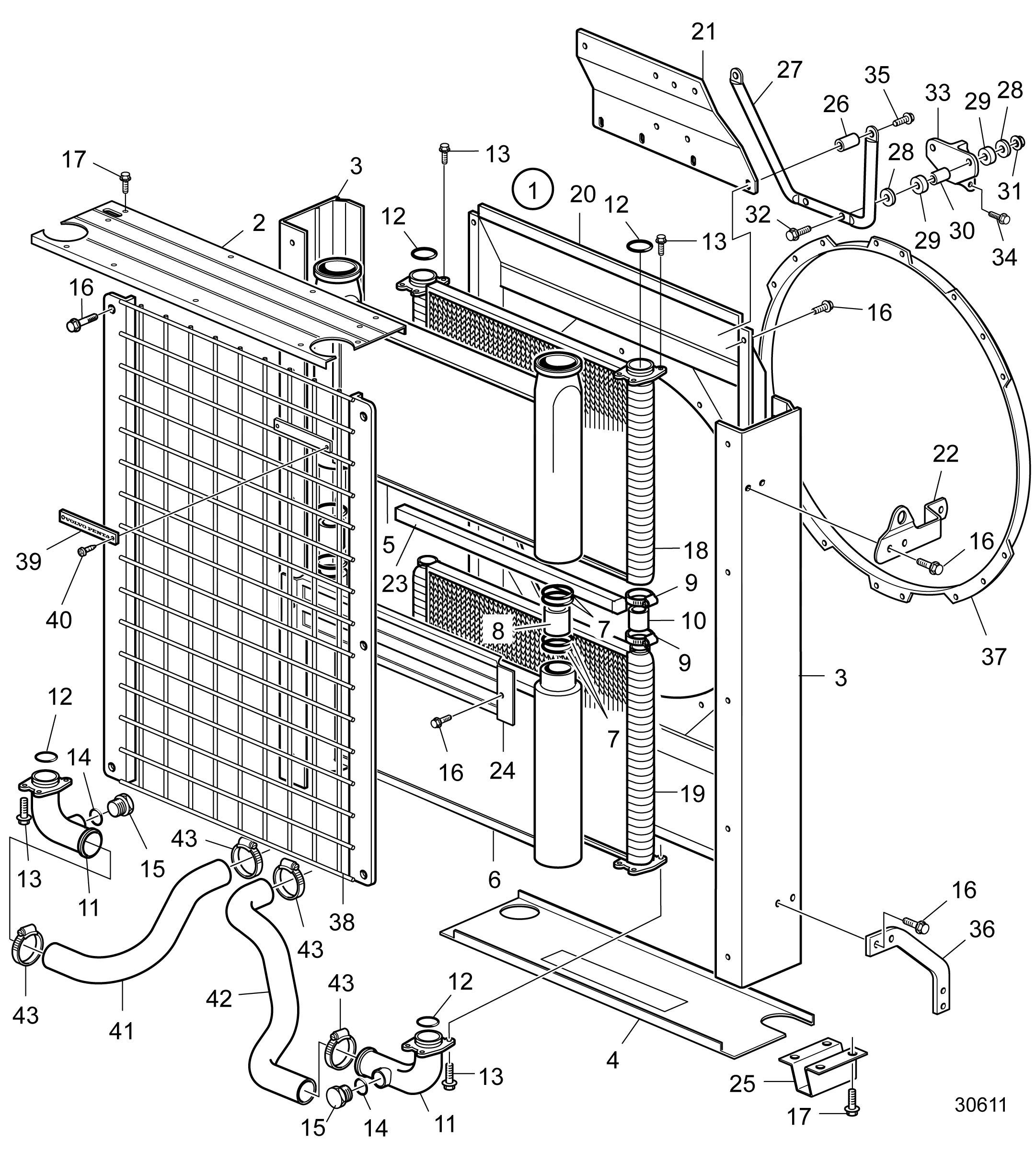 Radiateur et refroidisseur d'air de suralimentation, aspirant, SN-2016079647
