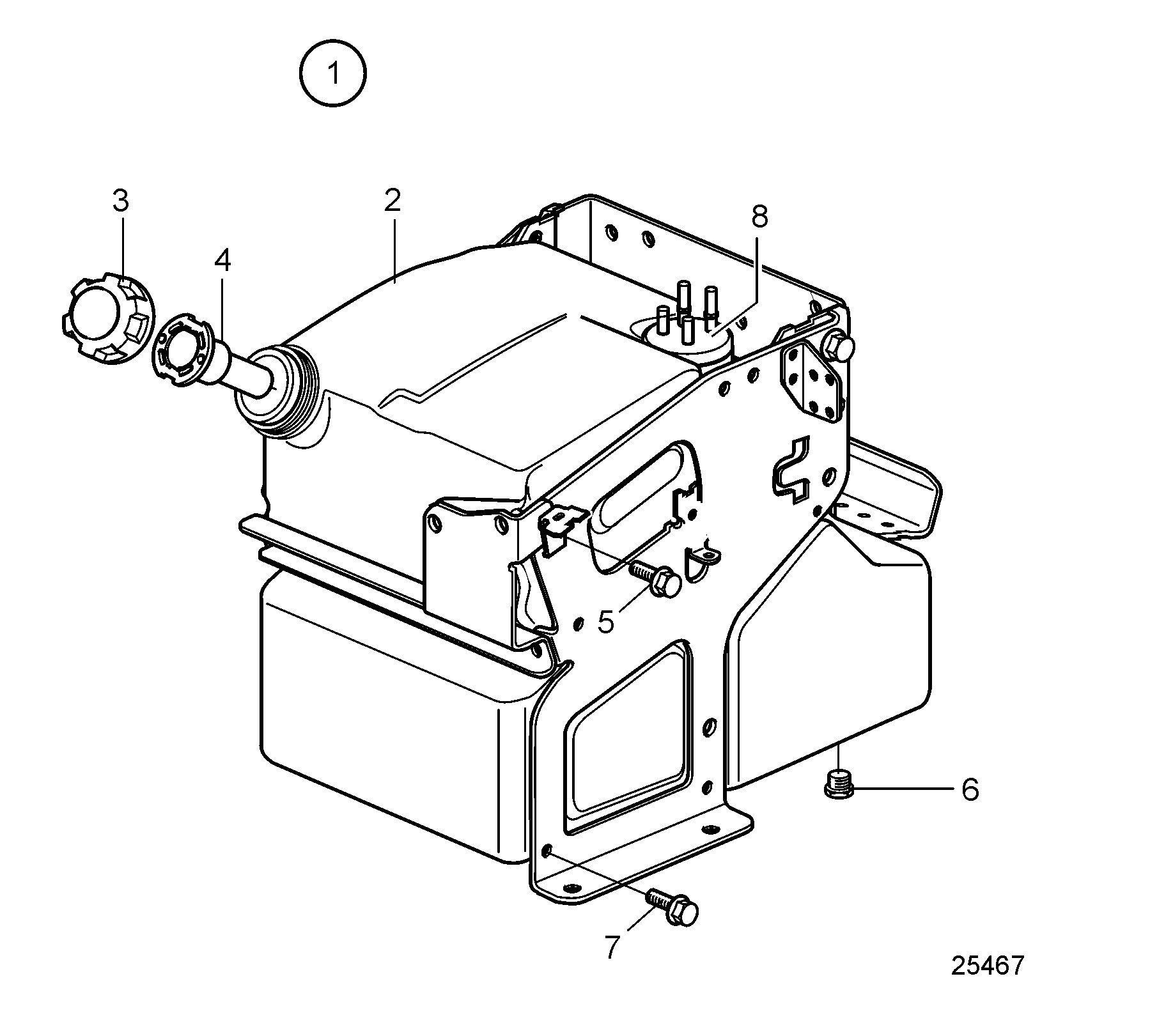 Réservoir AdBlue/DEF 50 L