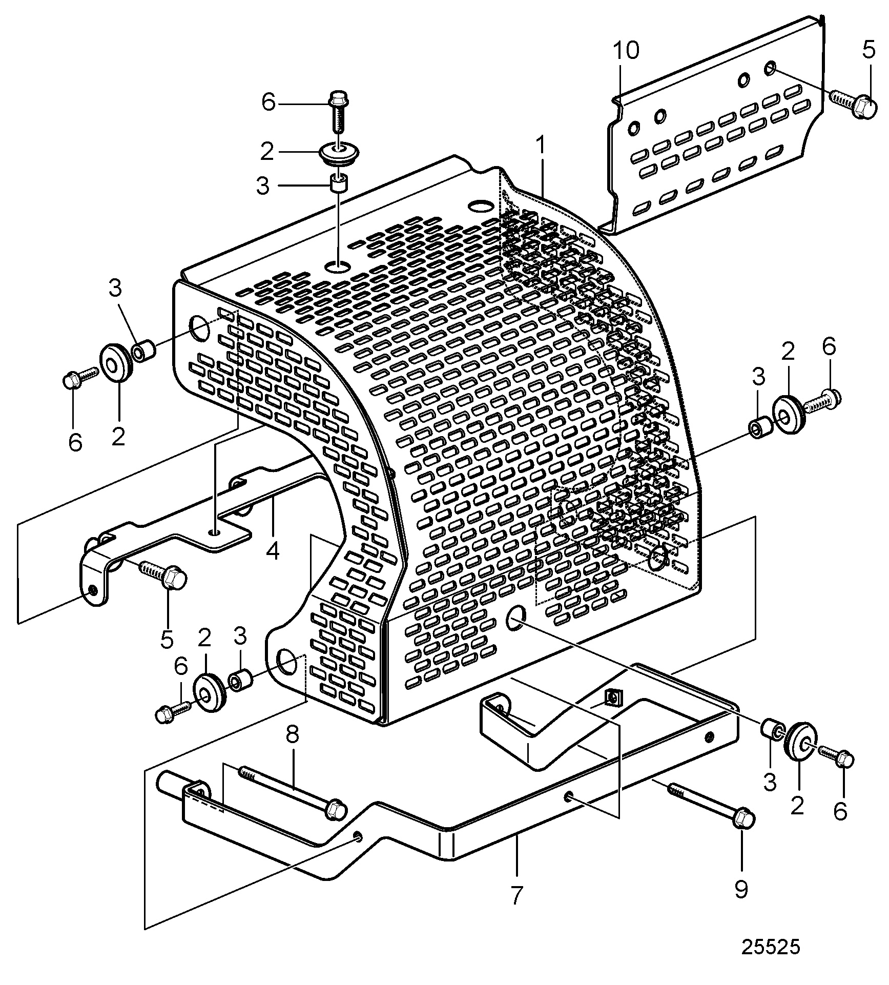 Écran thermique pour Turbo