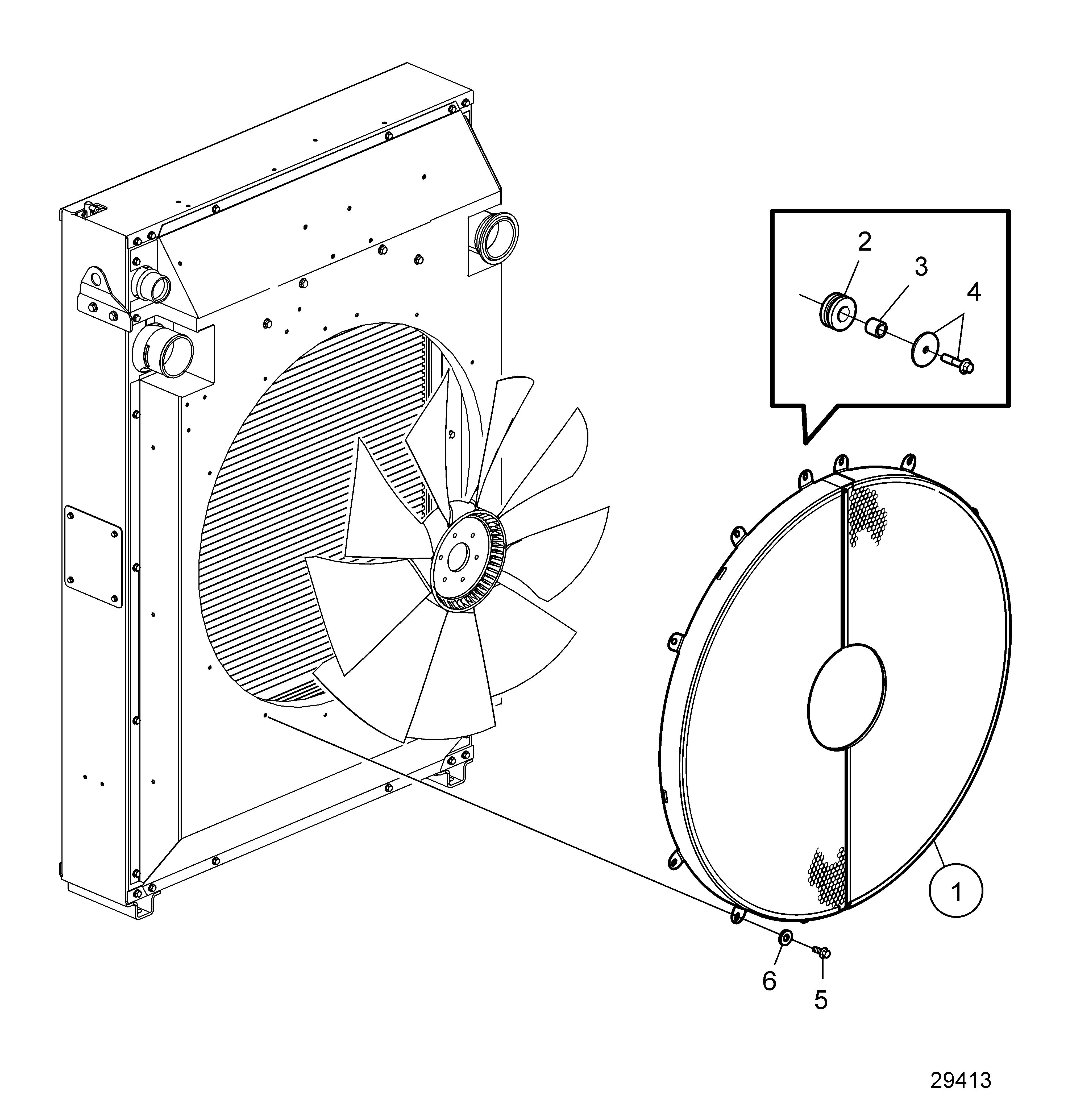 Buse de ventilateur, soufflant