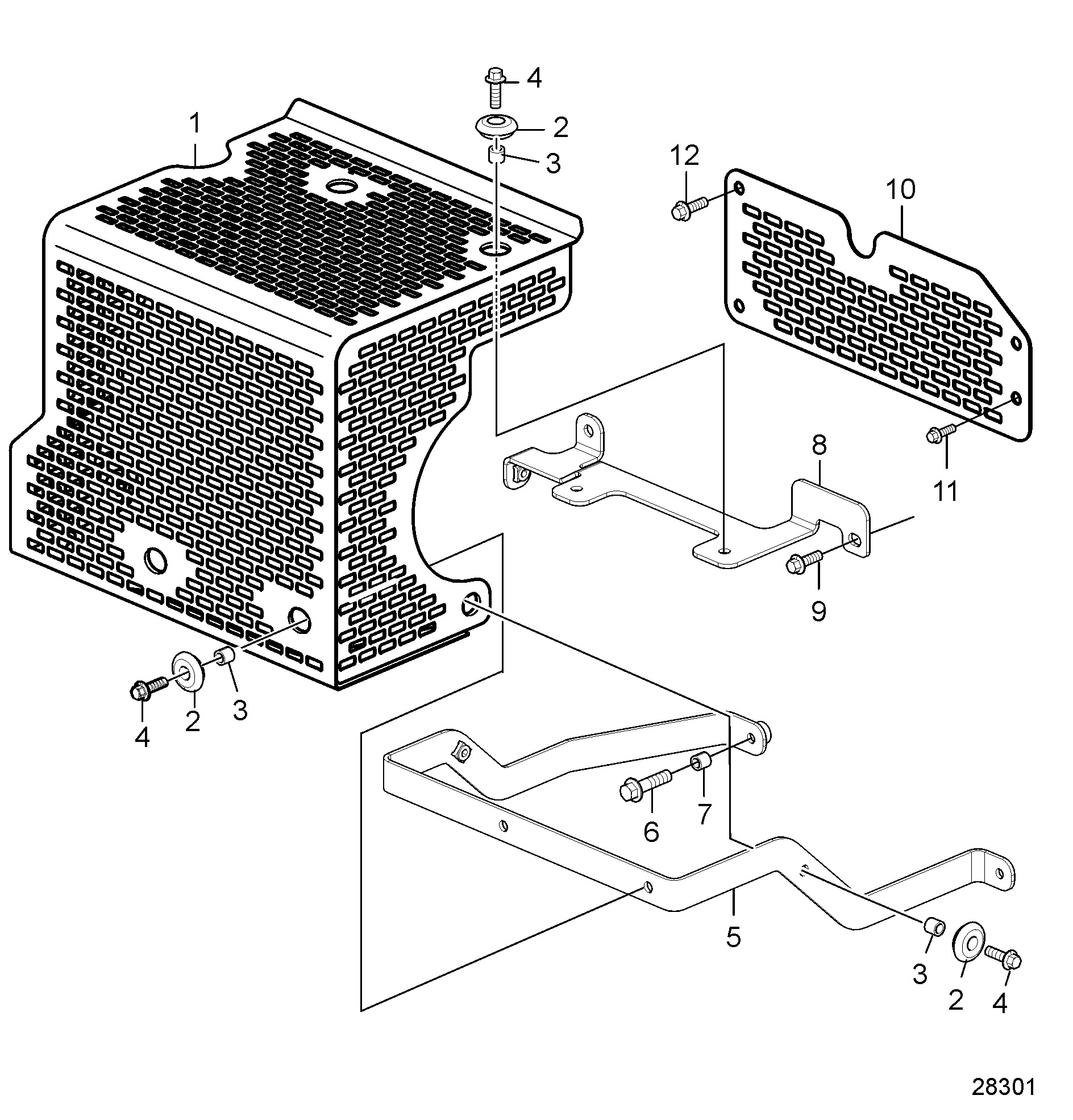 Écran thermique pour Turbo