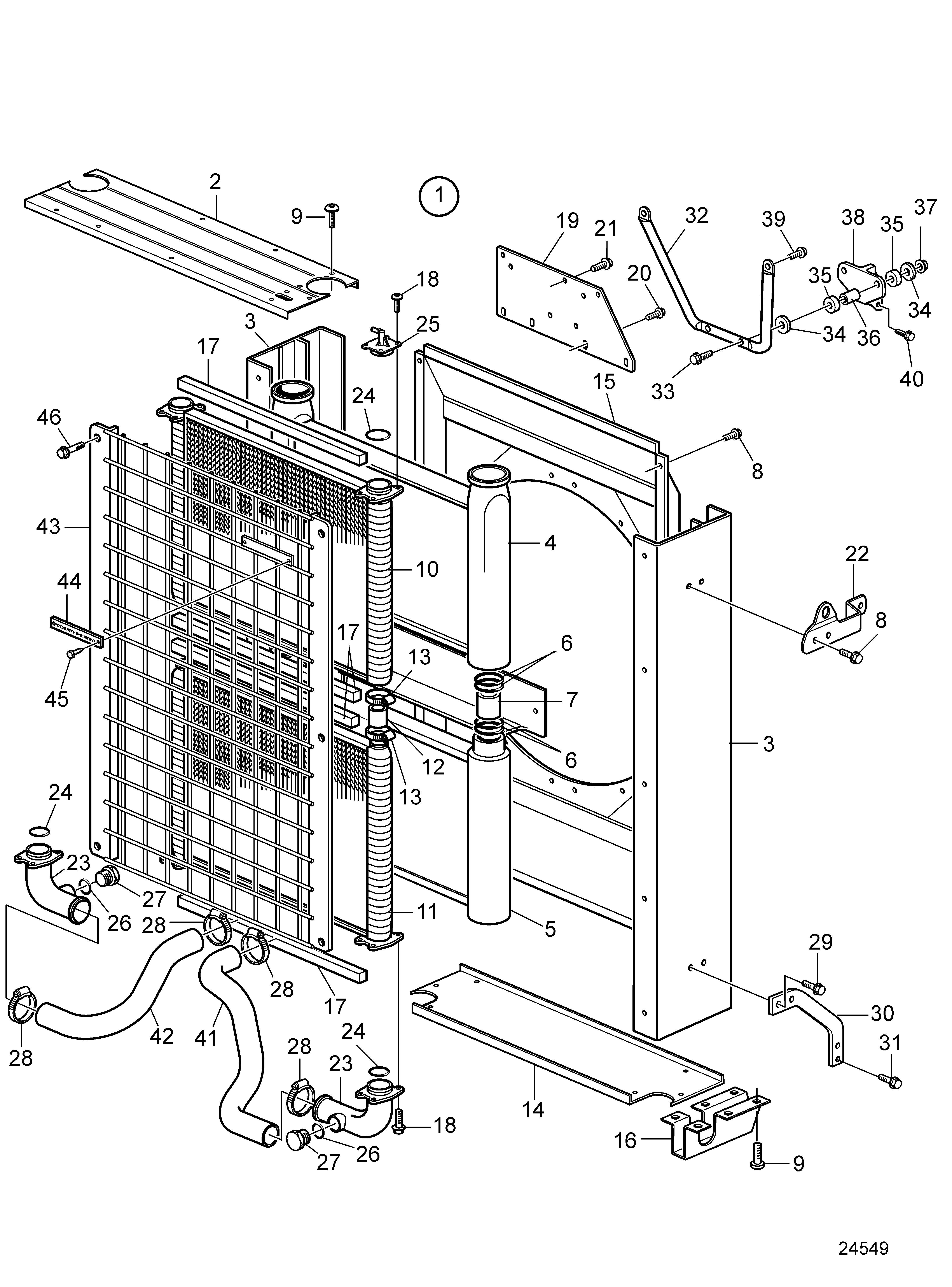 Radiateur et refroidisseur d'air de suralimentation, soufflant, SN2016028725-2016079647
