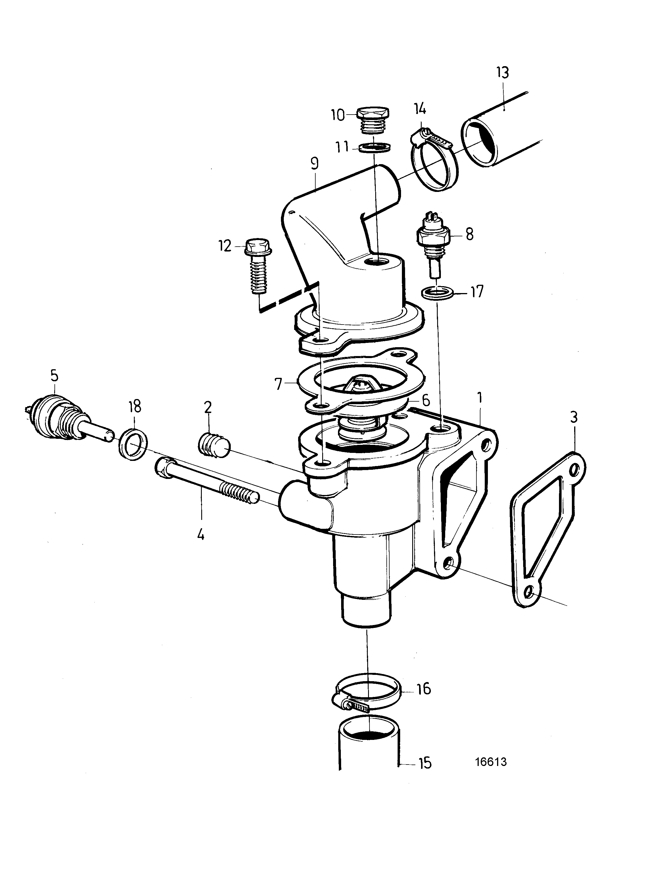 Boîtier de thermostat