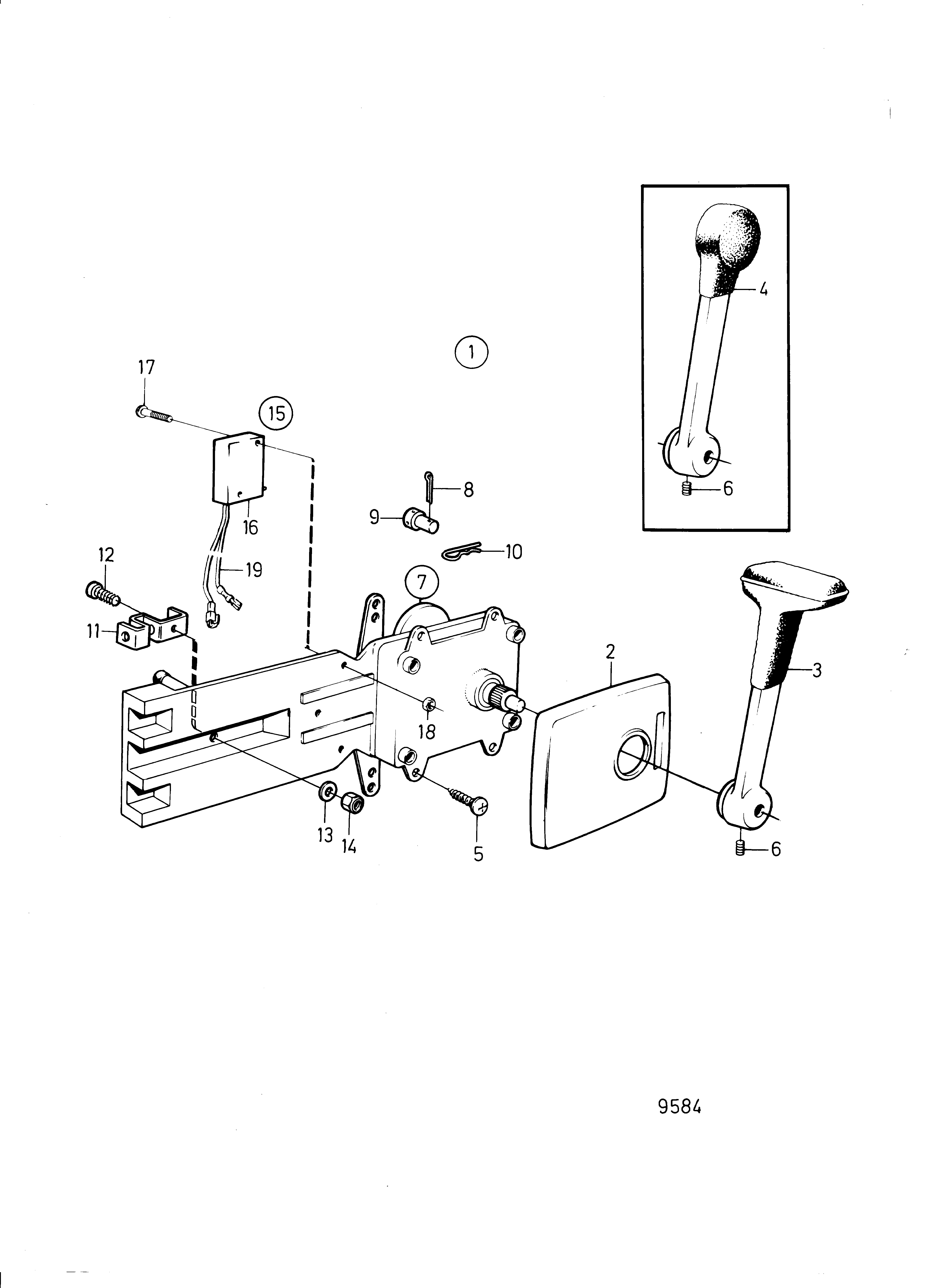 Contrôle pour l’installation latérale, PC740