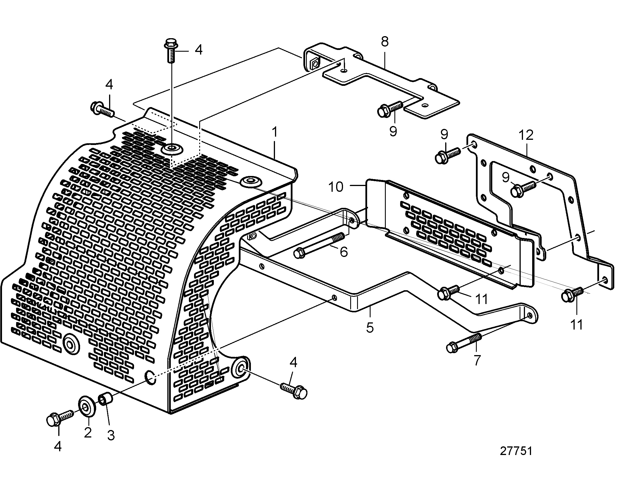 Écran thermique pour collecteur d’échappement et turbo