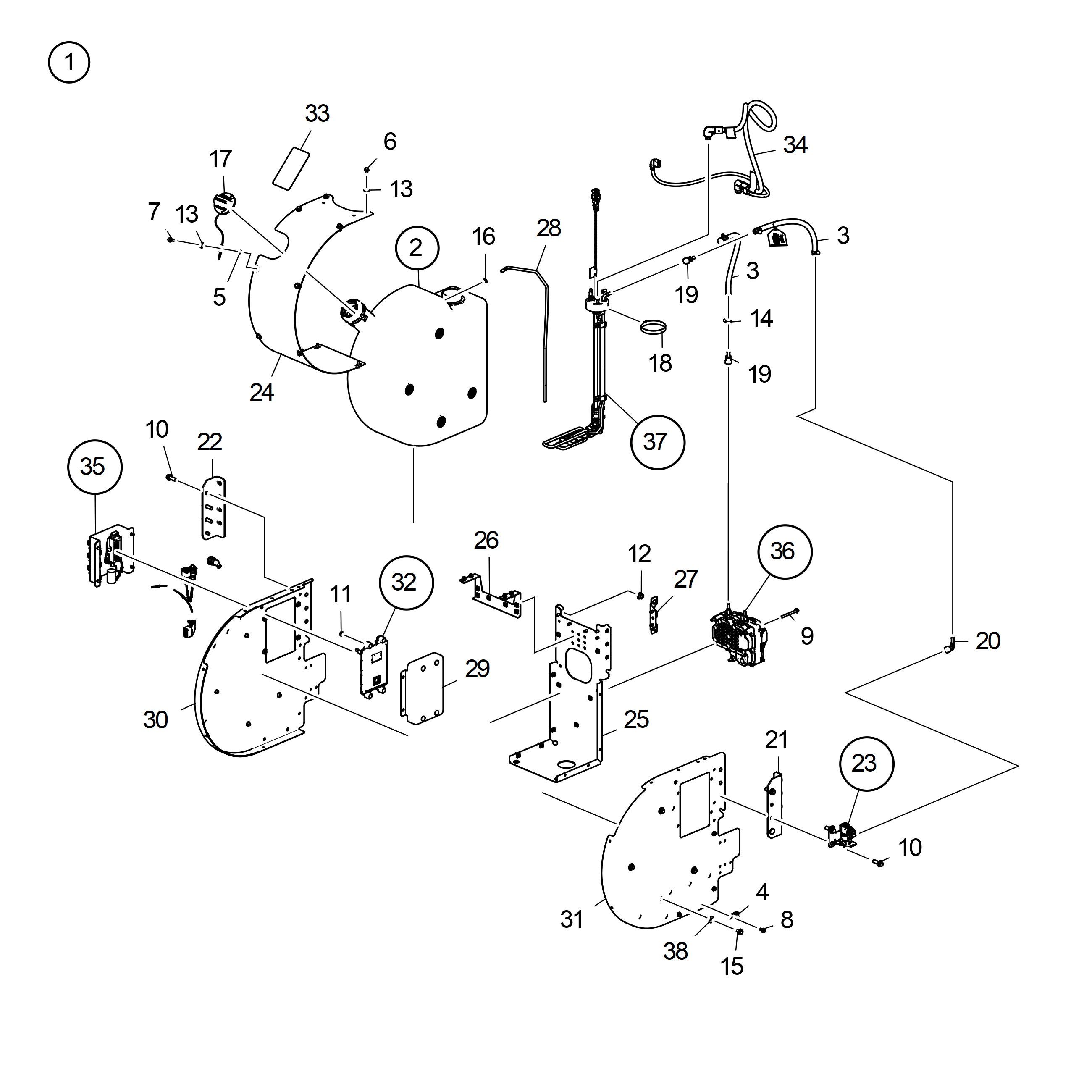 Réservoir de solution AdBlue/DEF taille L, capteur QLT inclus