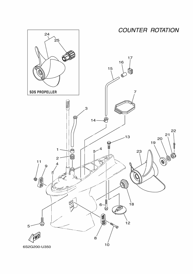 BOITIER D'HELICE TRANSMISSION4