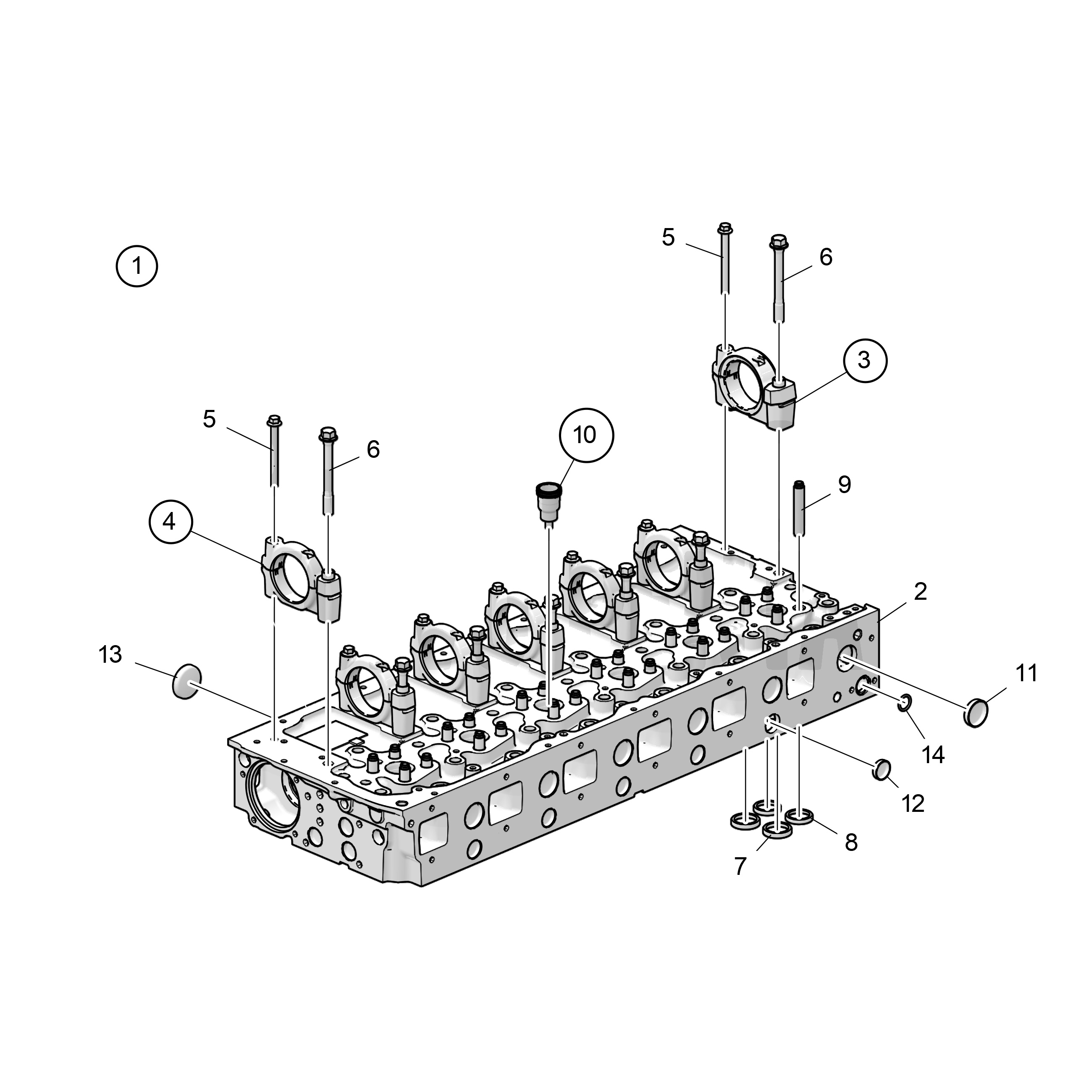 Culasse, SN70112038320-