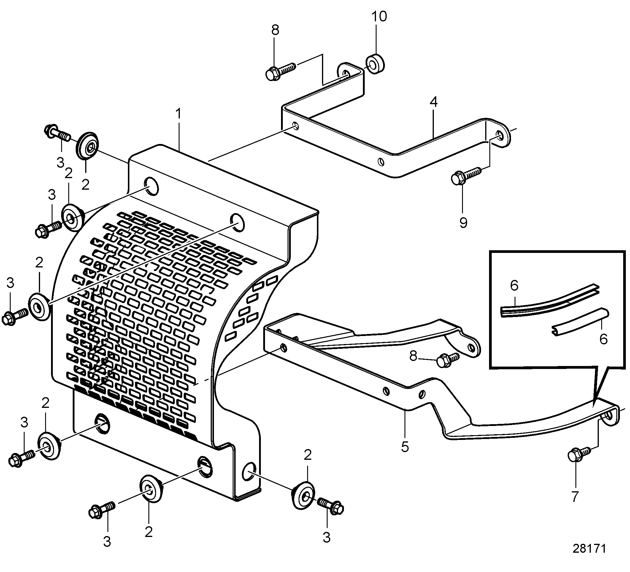 Écran thermique pour Turbo