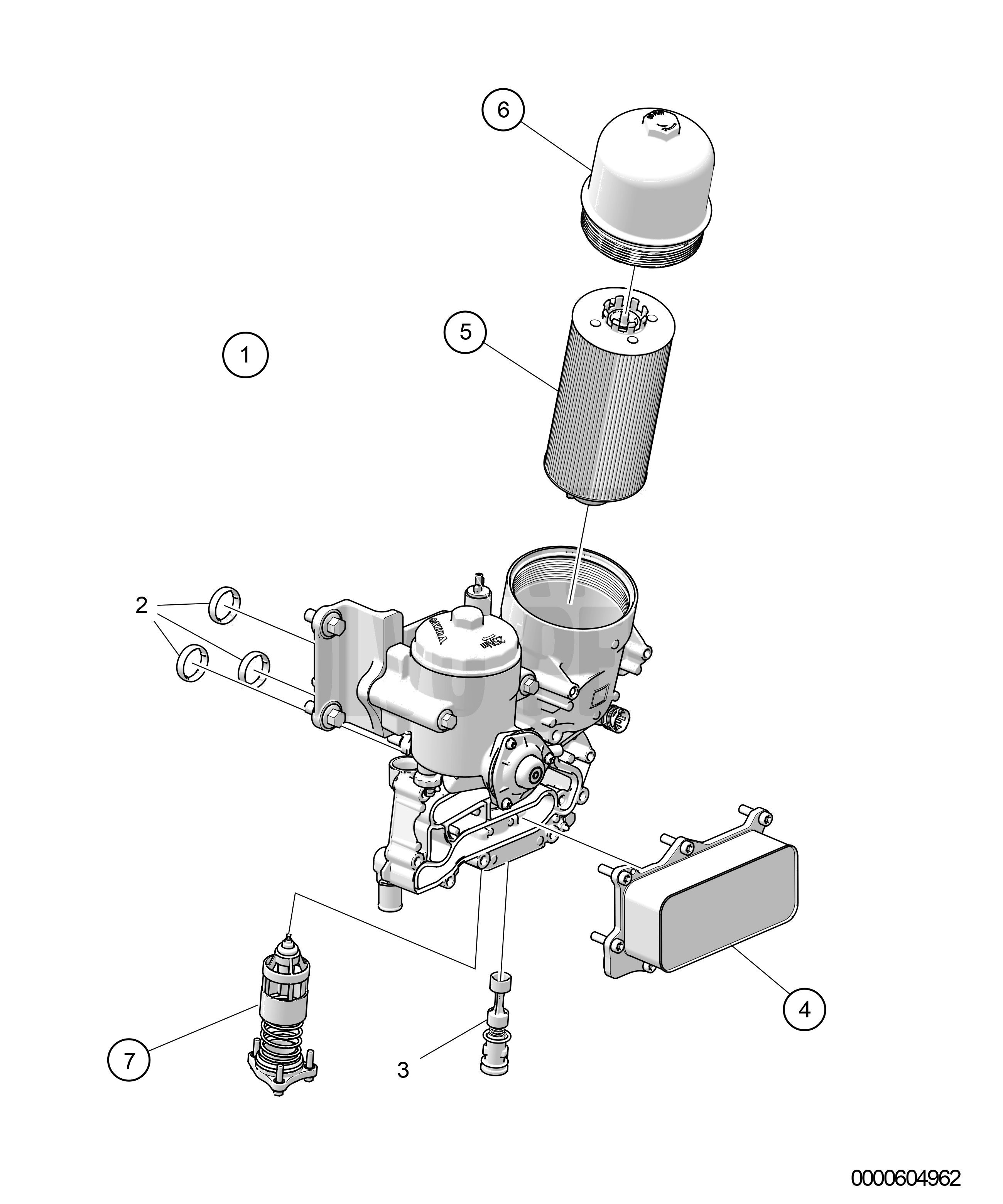Refroidisseur d’huile et filtre à huile
