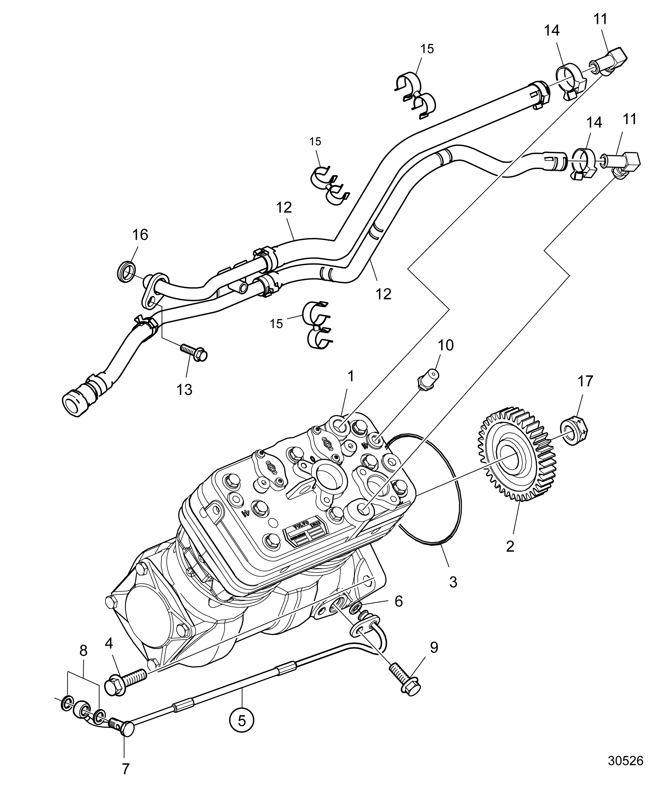 Compresseur d'air 720 cc KNORR 2 cyl