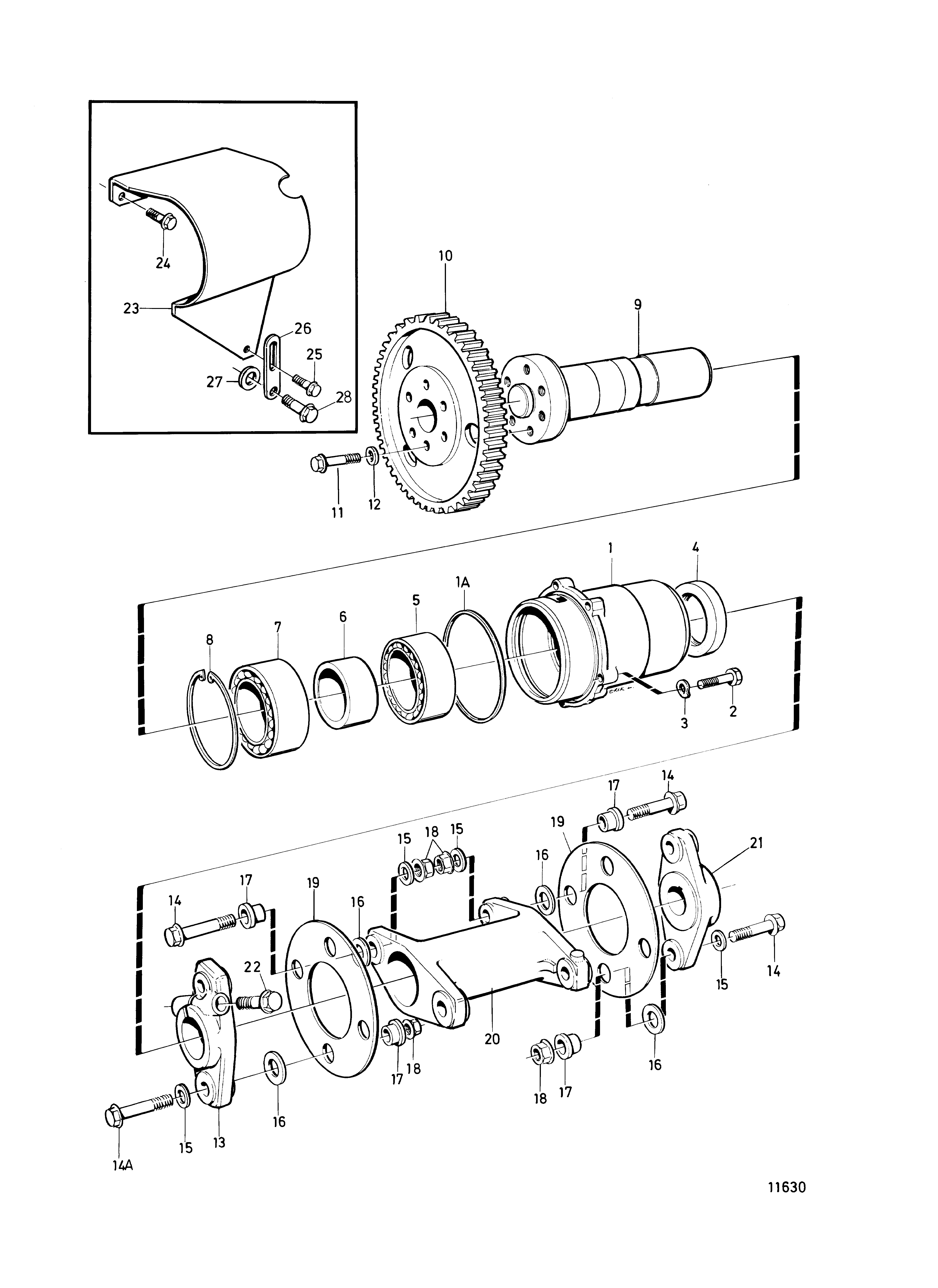 Accouplement pour pompe d’injection de carburant avec capot