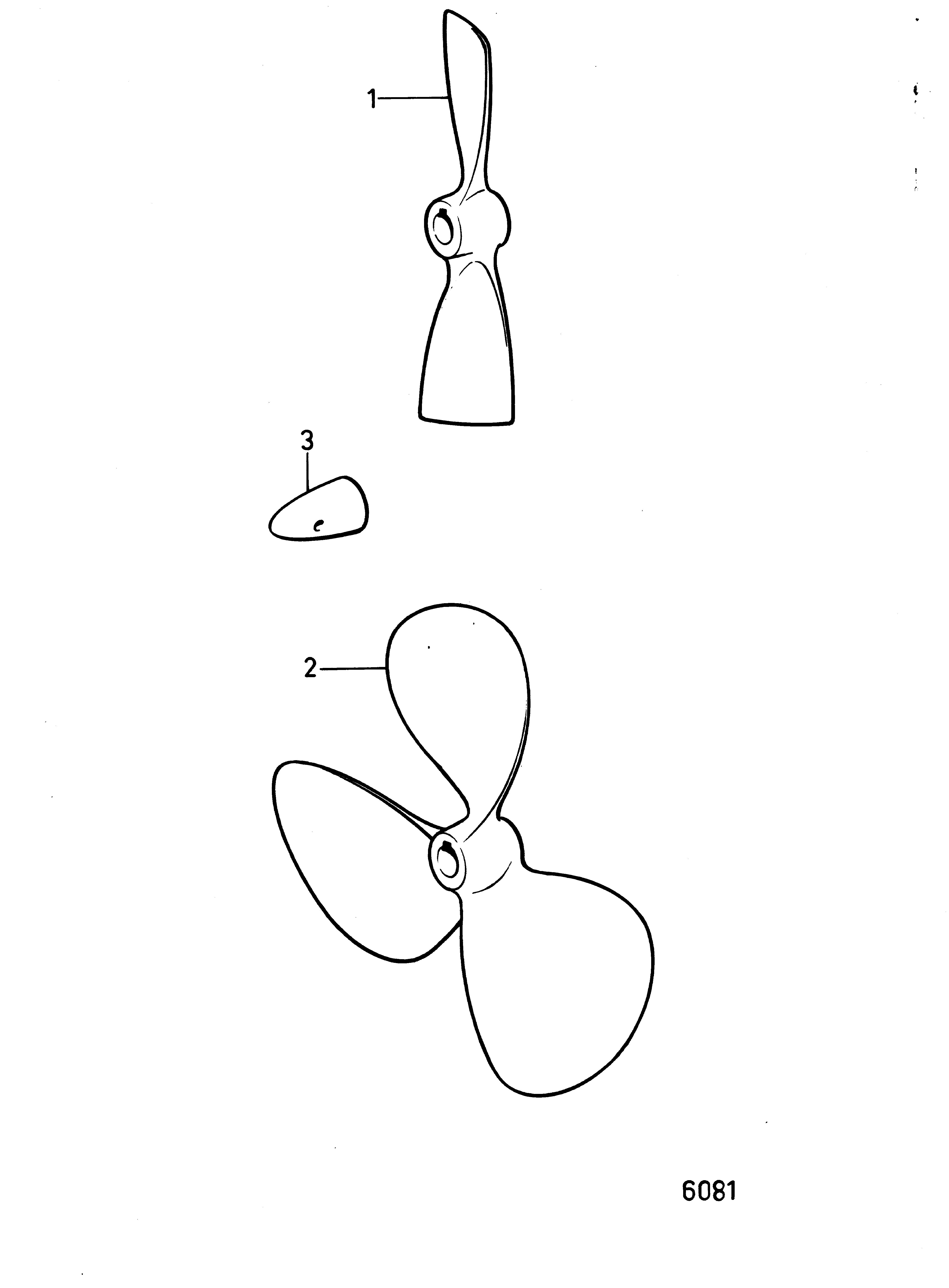 Hélice, anode en zinc bronze