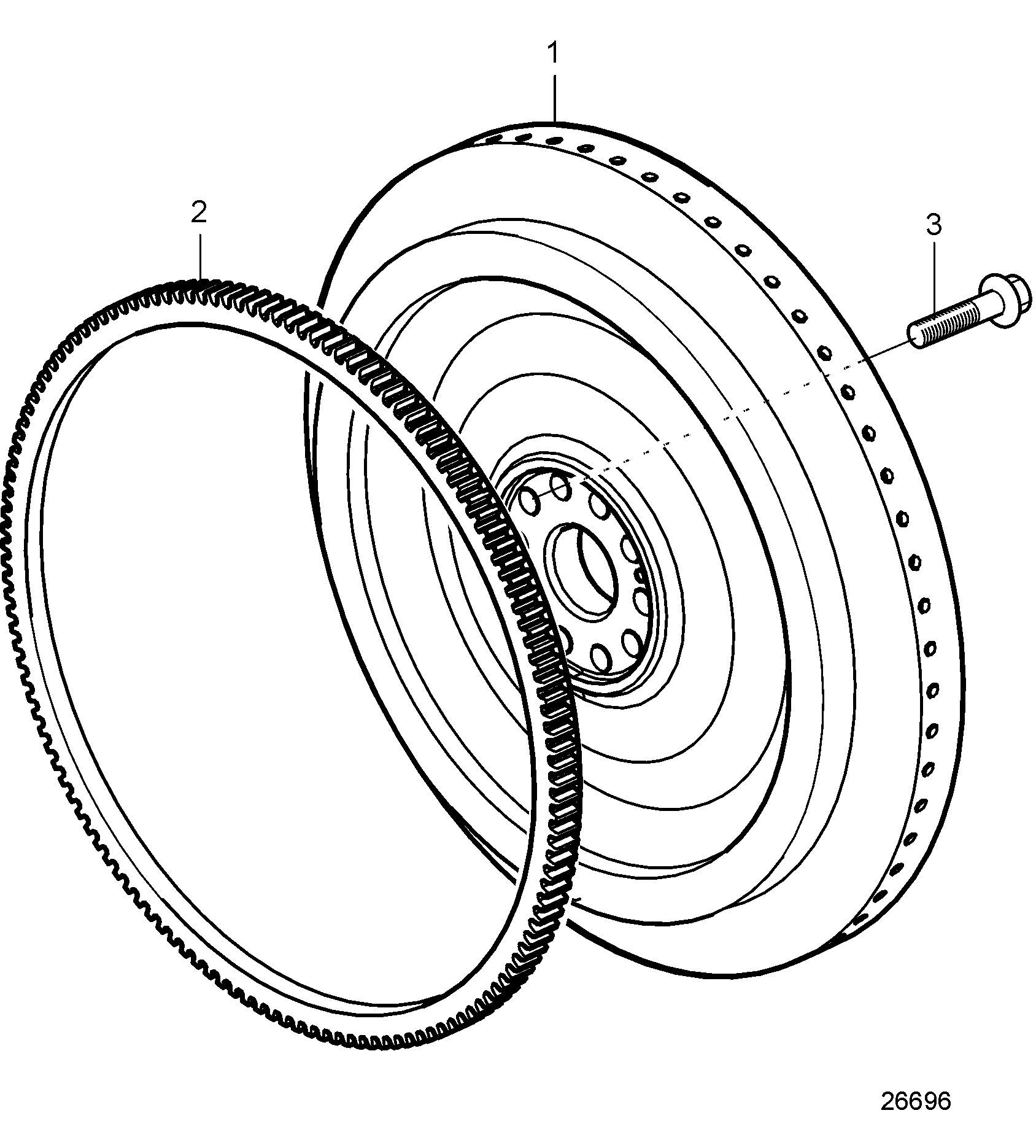 Volante para Allison 3000 SAE2