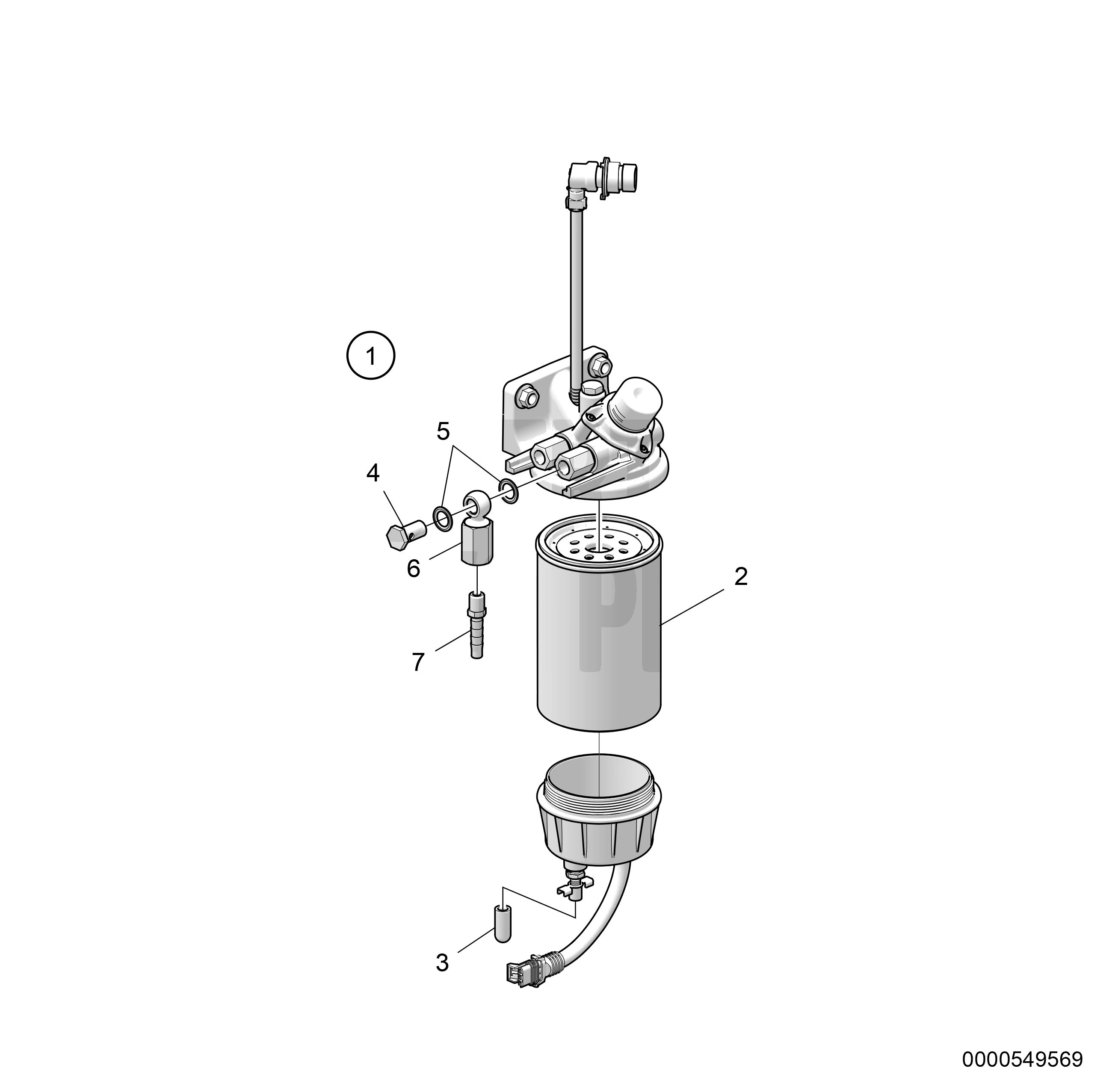 Filtre à carburant avec réchauffeur