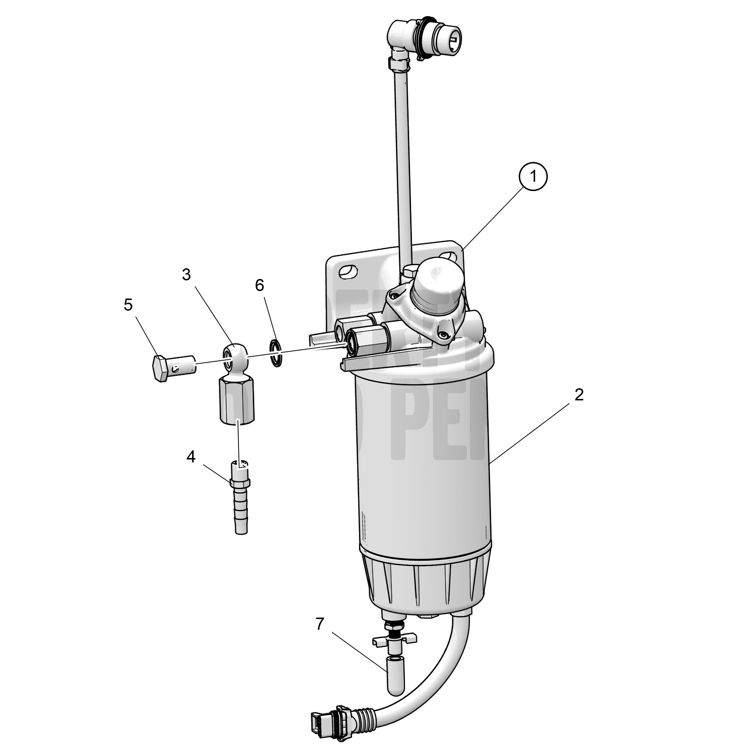 Préfiltre filtre à carburant