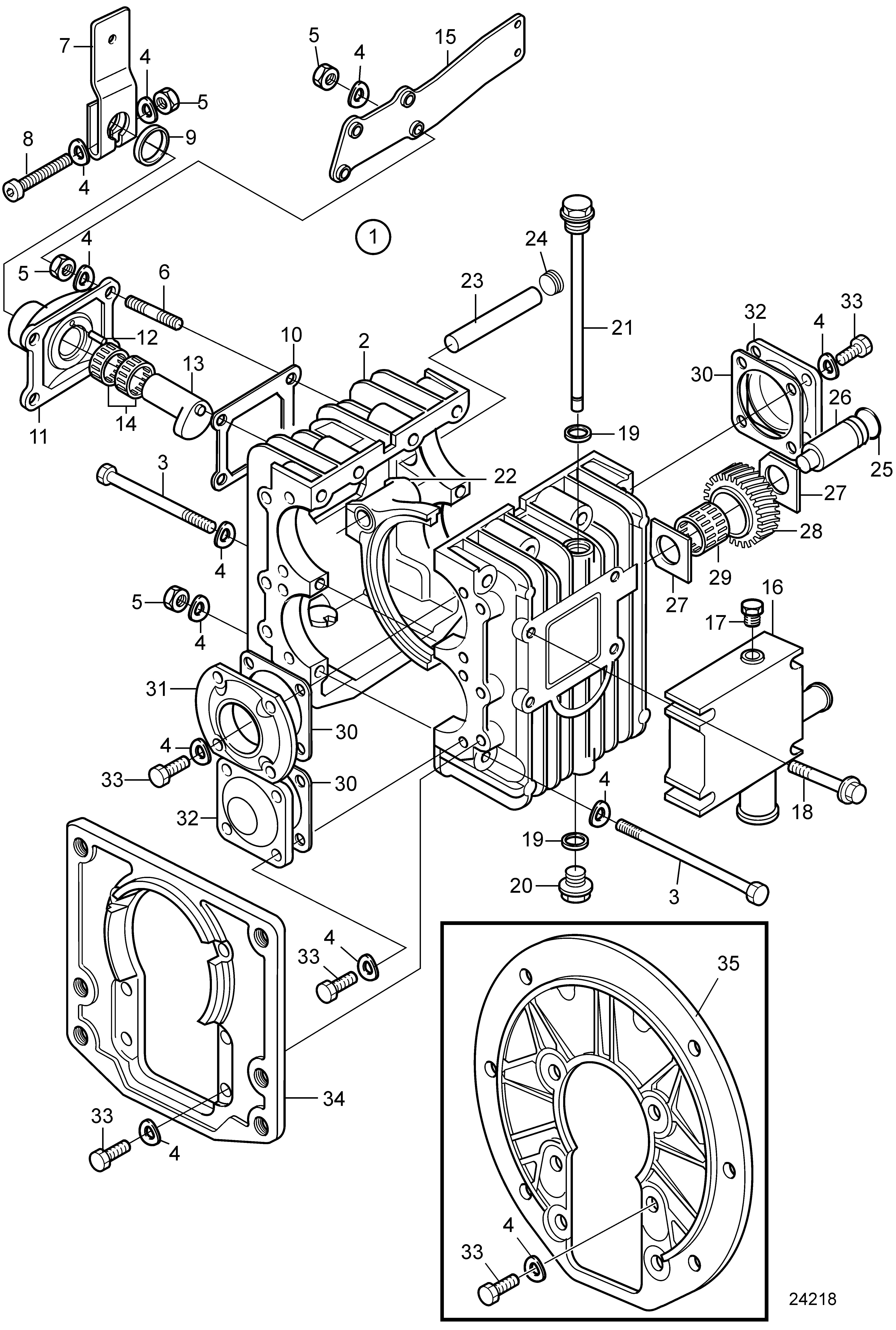 Marche arrière MS15L