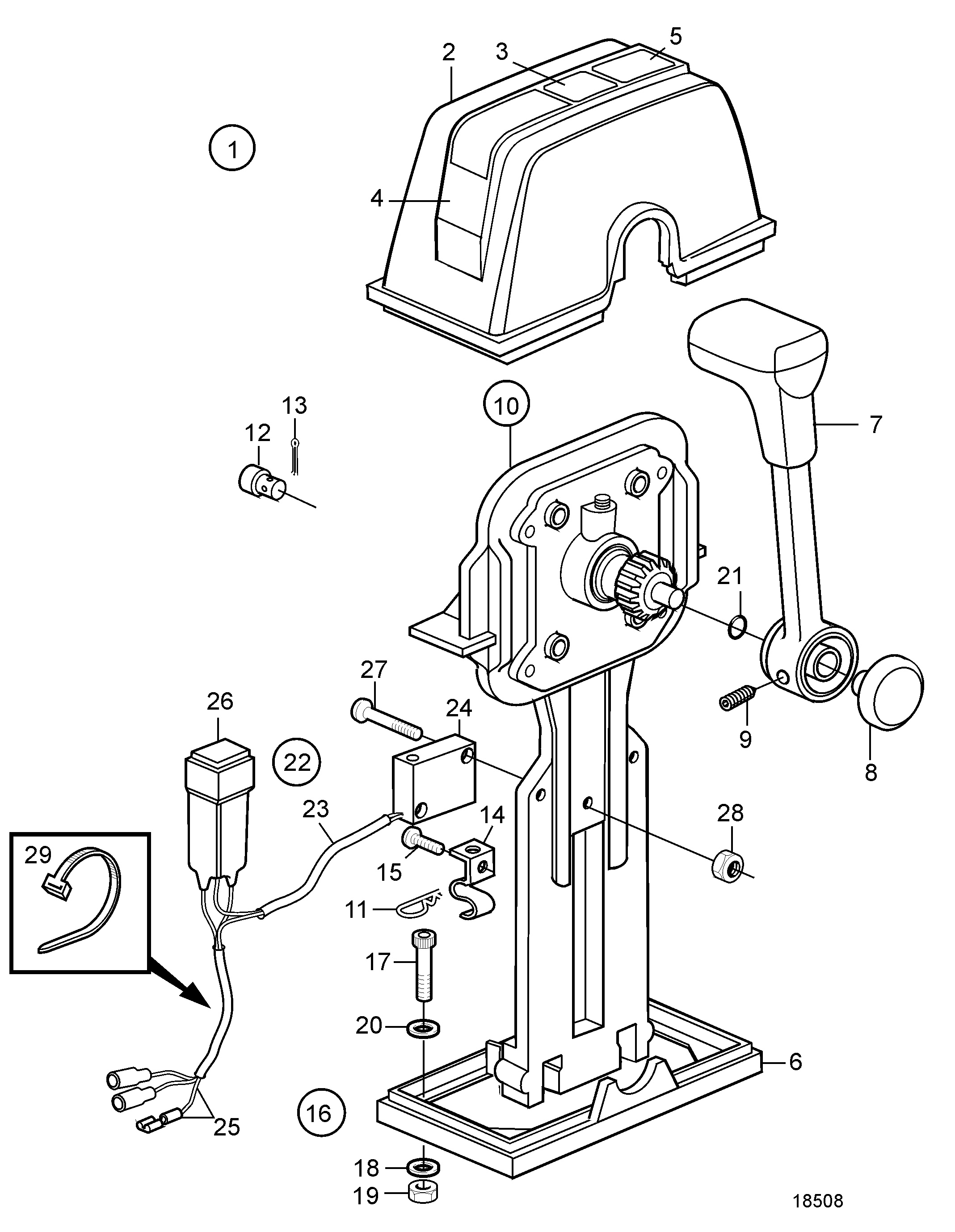 Commande pour installation supérieure, PC840
