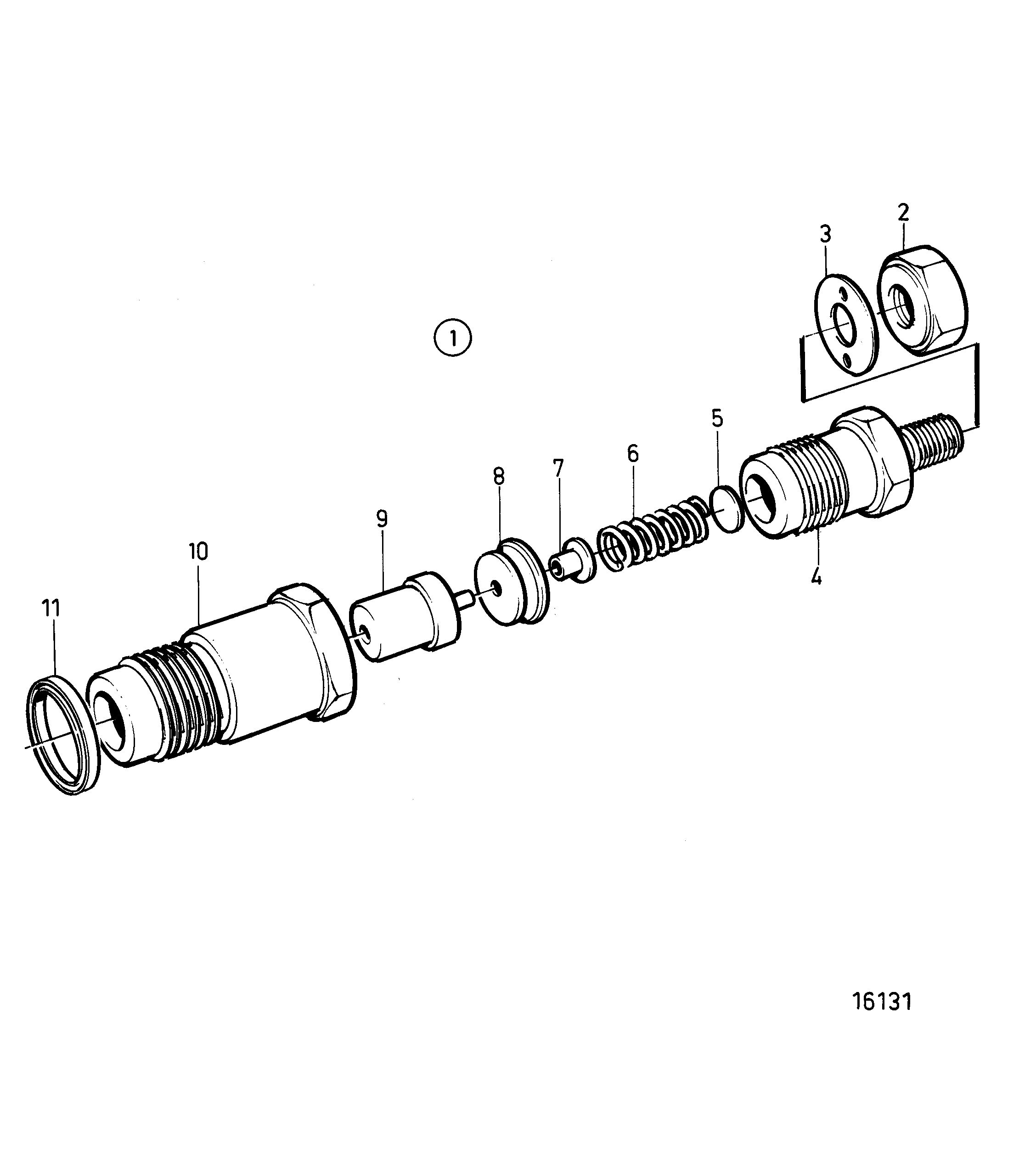 Injecteur de carburant, Composants